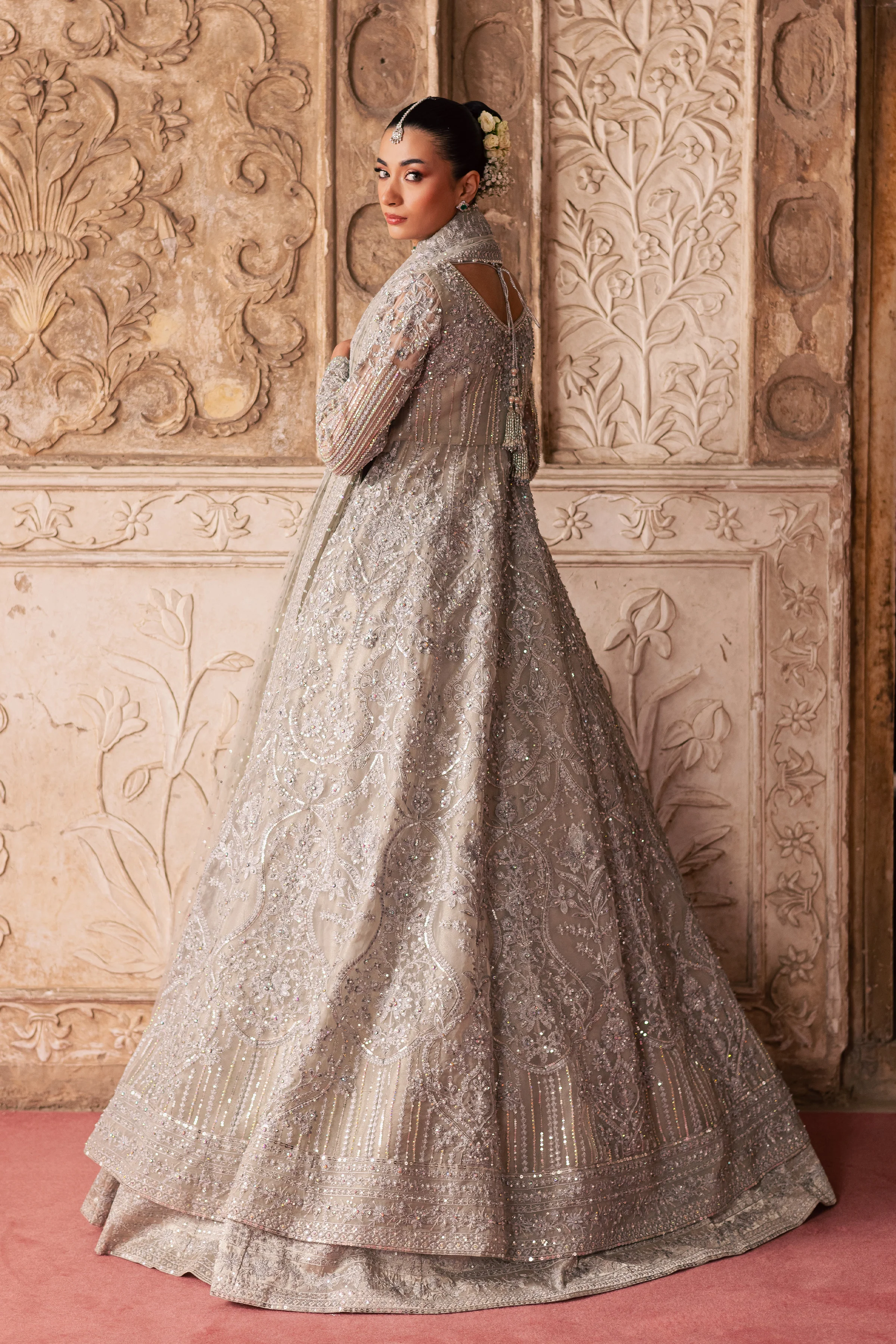 Noor e Sahar 3Pc - Bridal Dress - Image 10