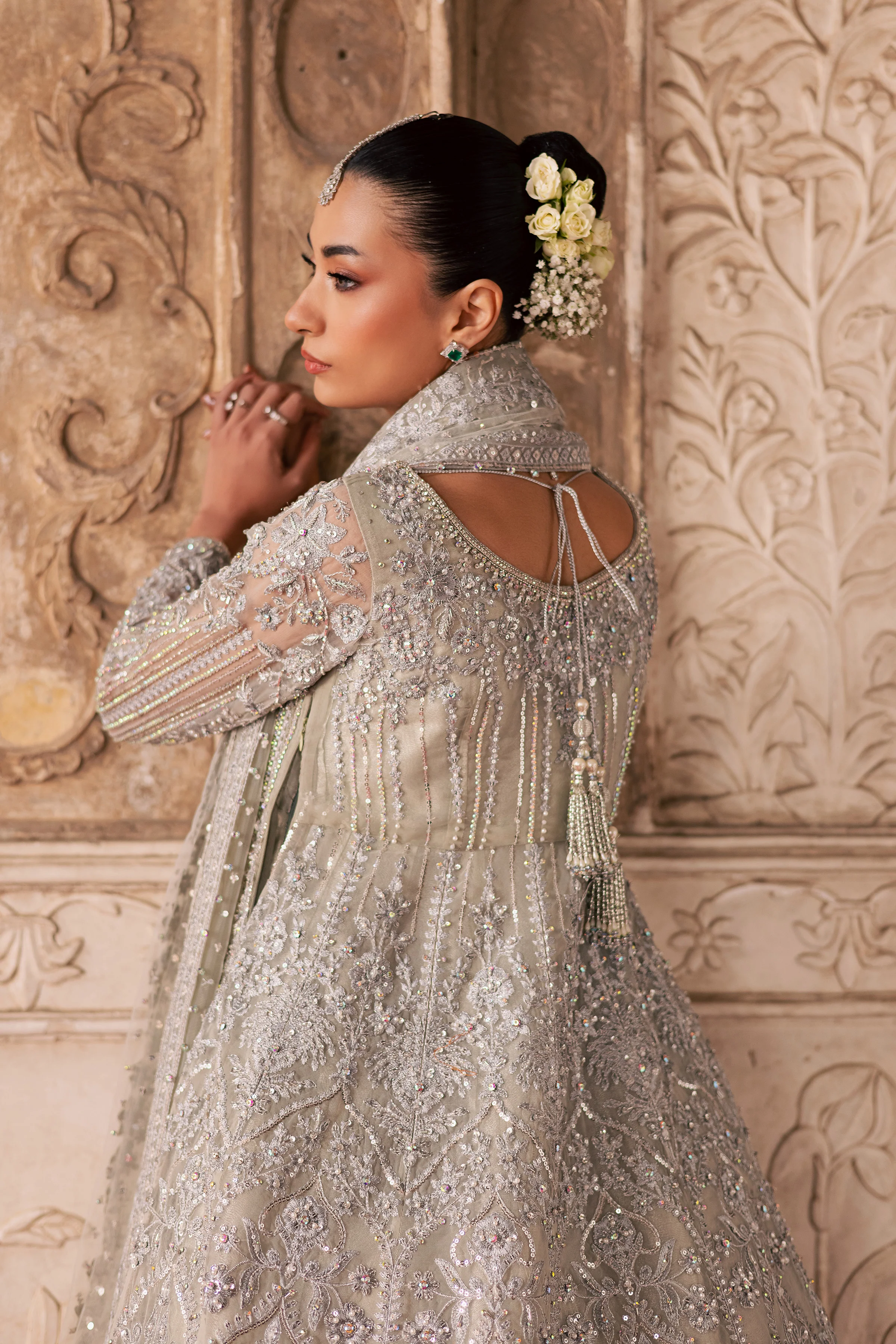 Noor e Sahar 3Pc - Bridal Dress - Image 12