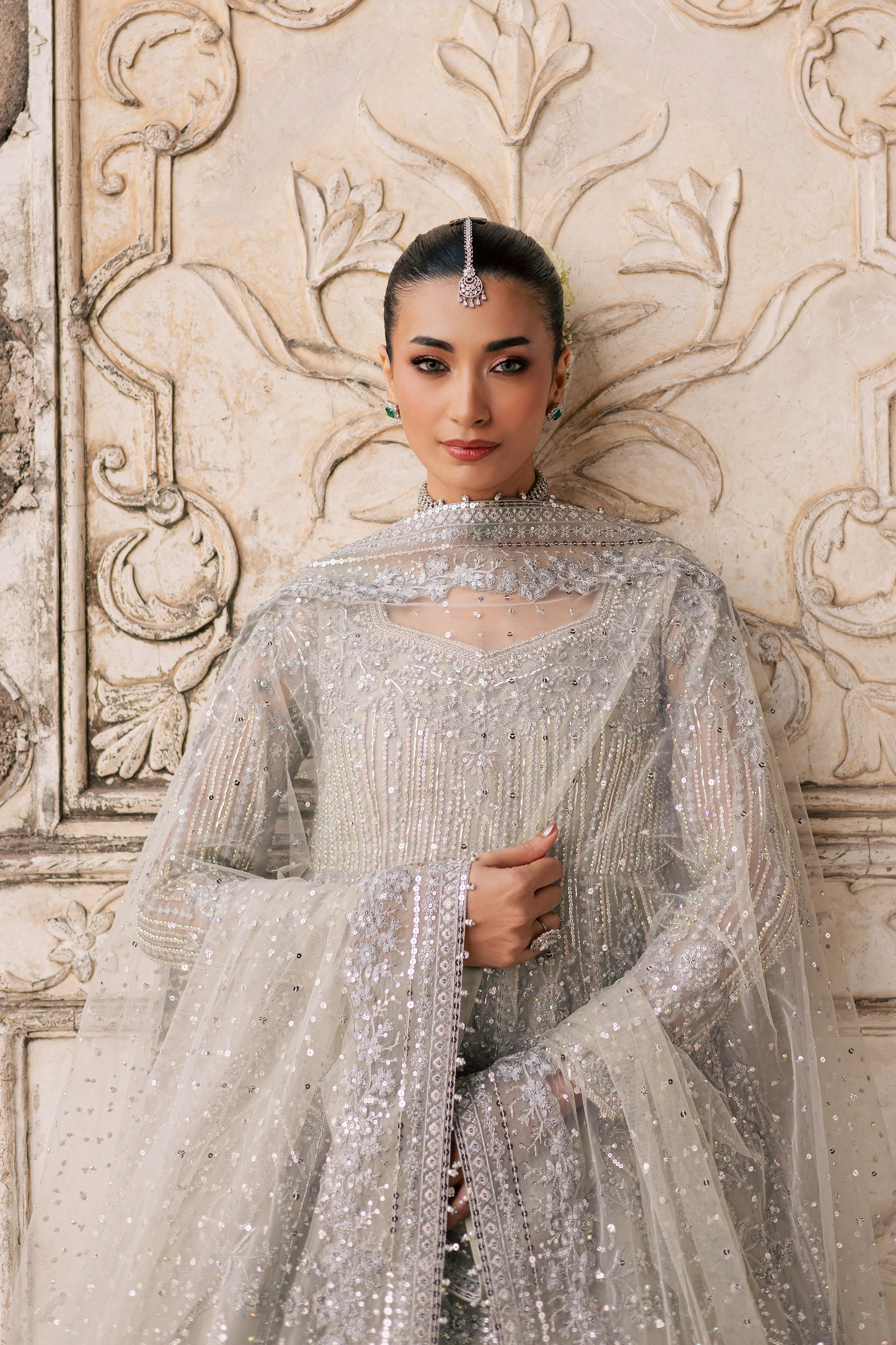 Noor e Sahar 3Pc - Bridal Dress - Image 14