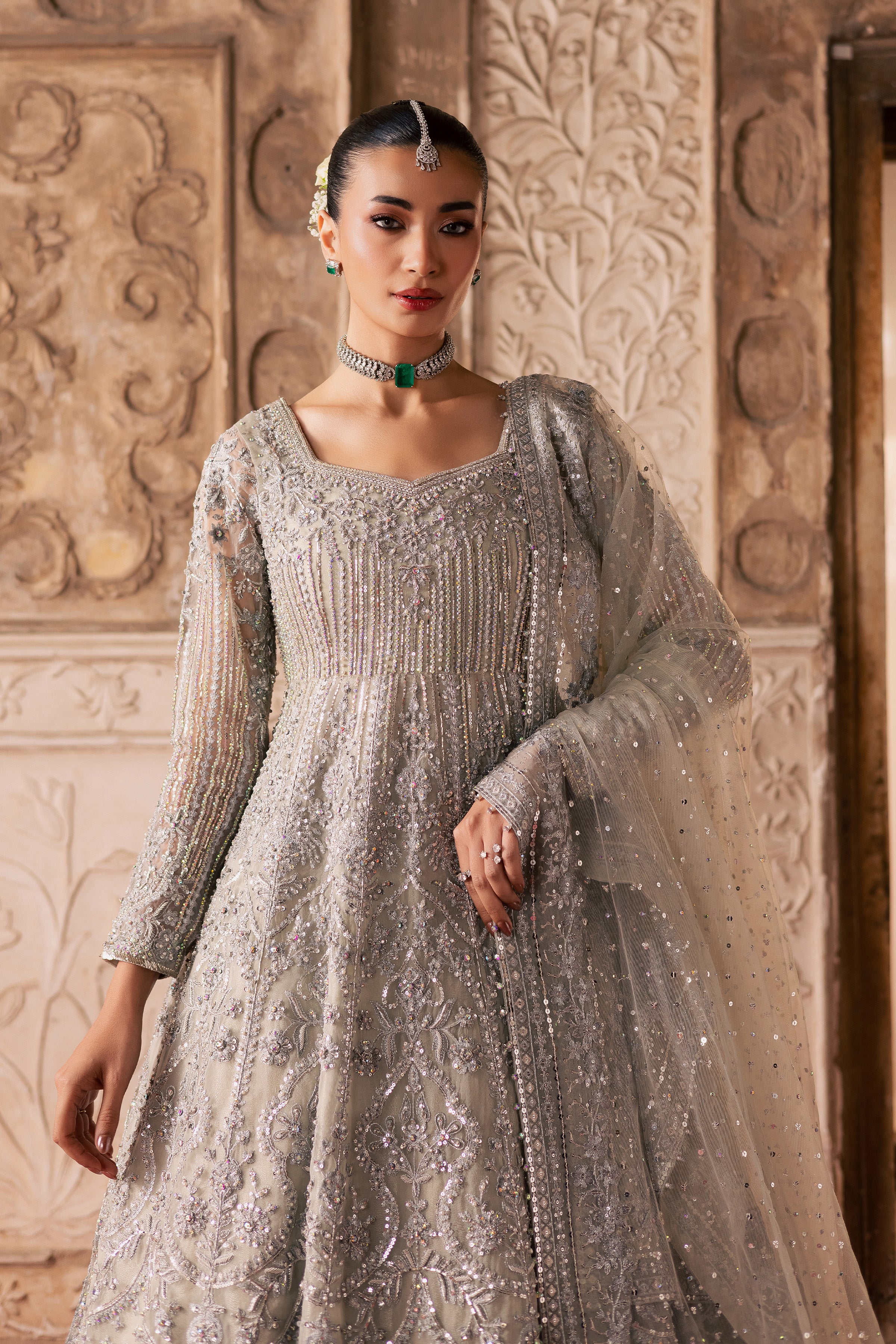 Noor e Sahar 3Pc - Bridal Dress - Image 2