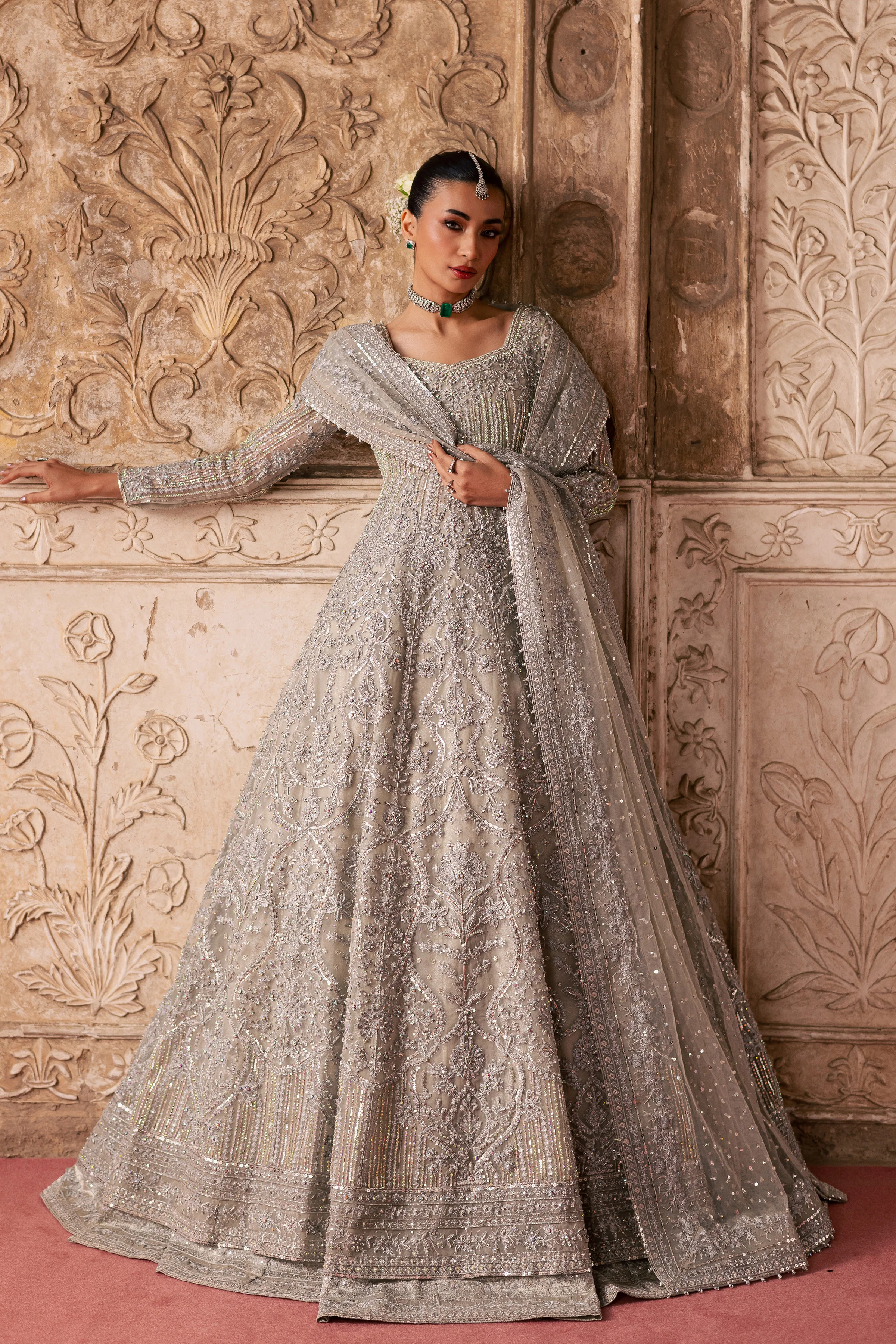 Noor e Sahar 3Pc - Bridal Dress - Image 4