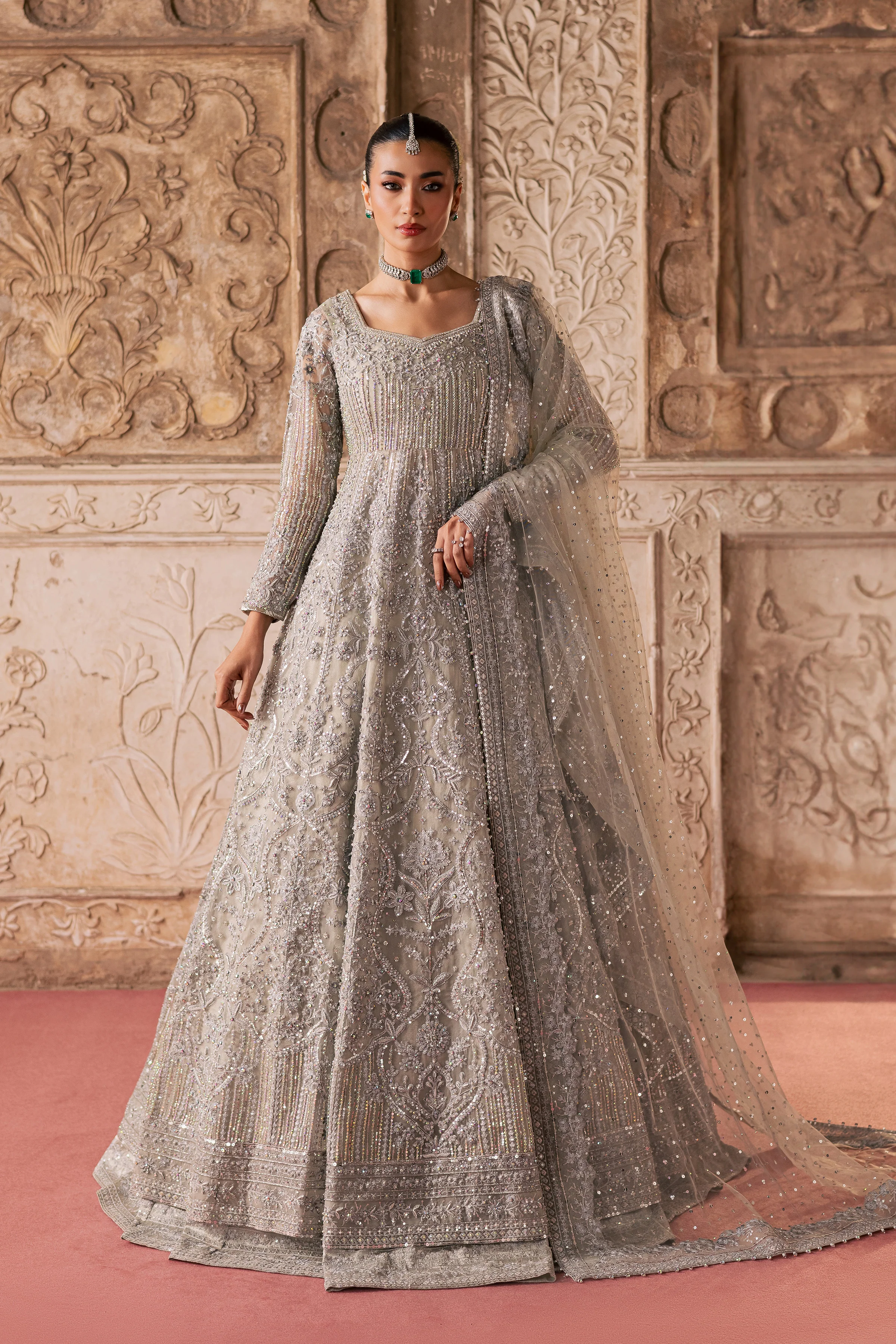 Noor e Sahar 3Pc - Bridal Dress - Image 7