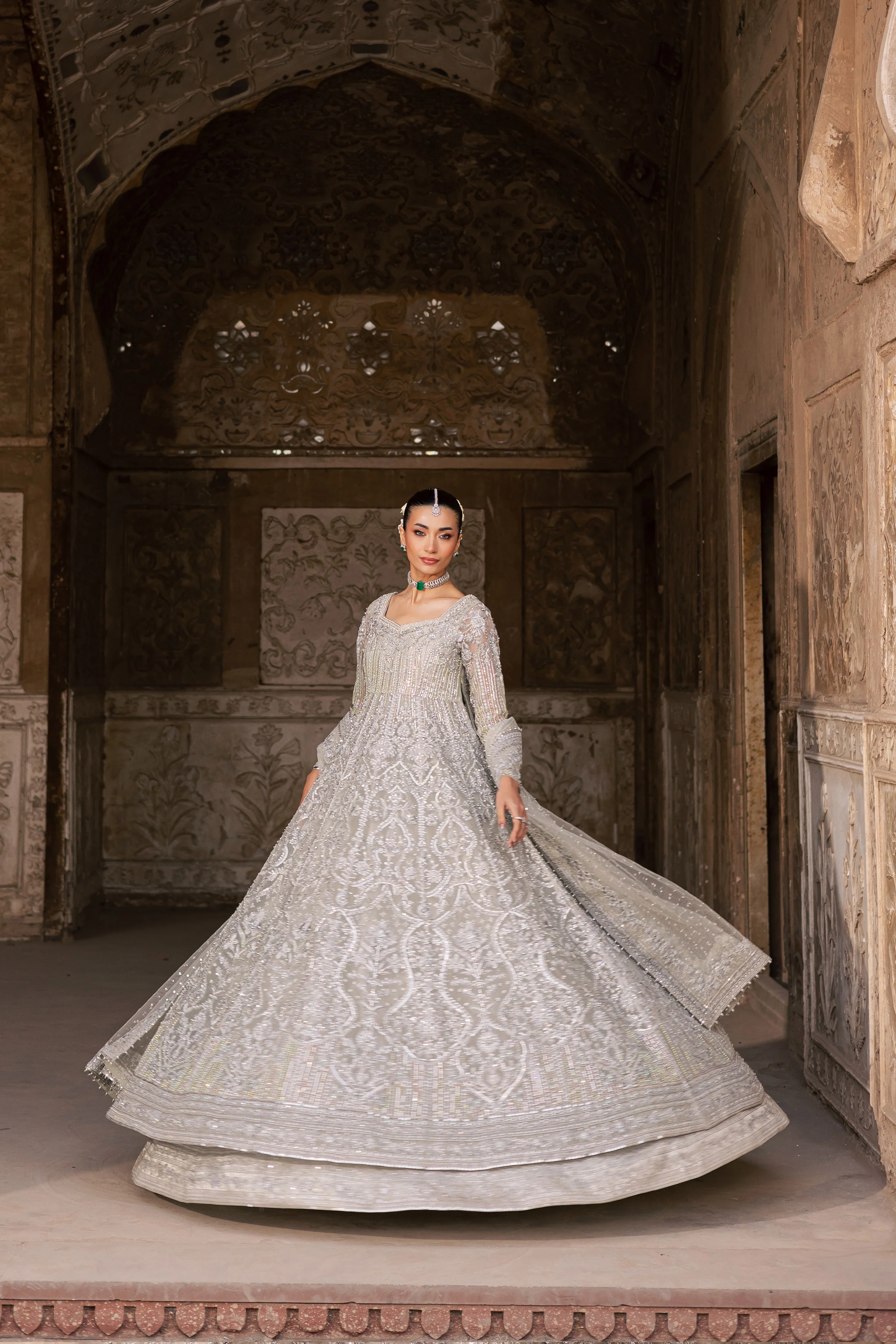 Noor e Sahar 3Pc - Bridal Dress - Image 8