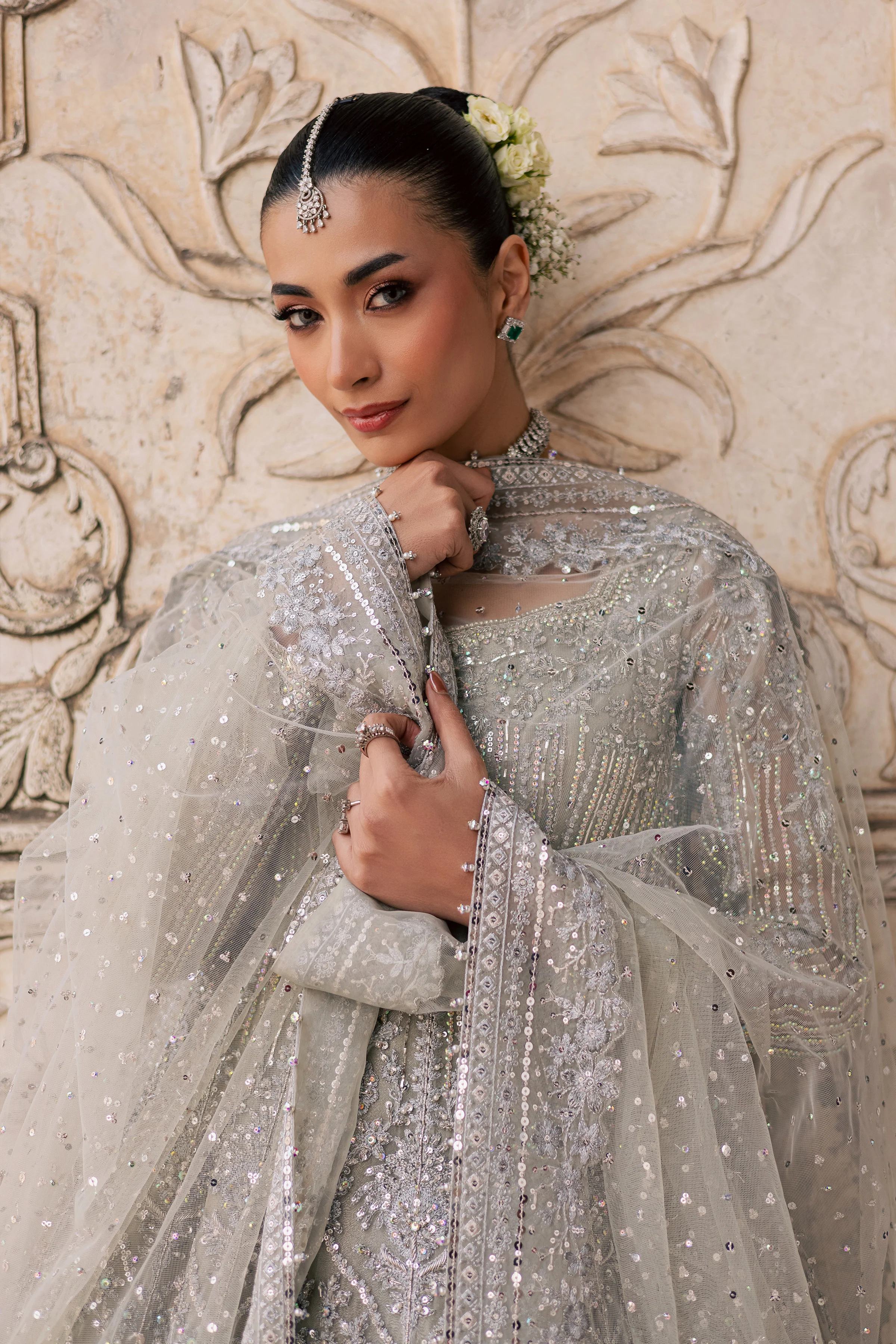 Noor e Sahar 3Pc - Bridal Dress - Image 9