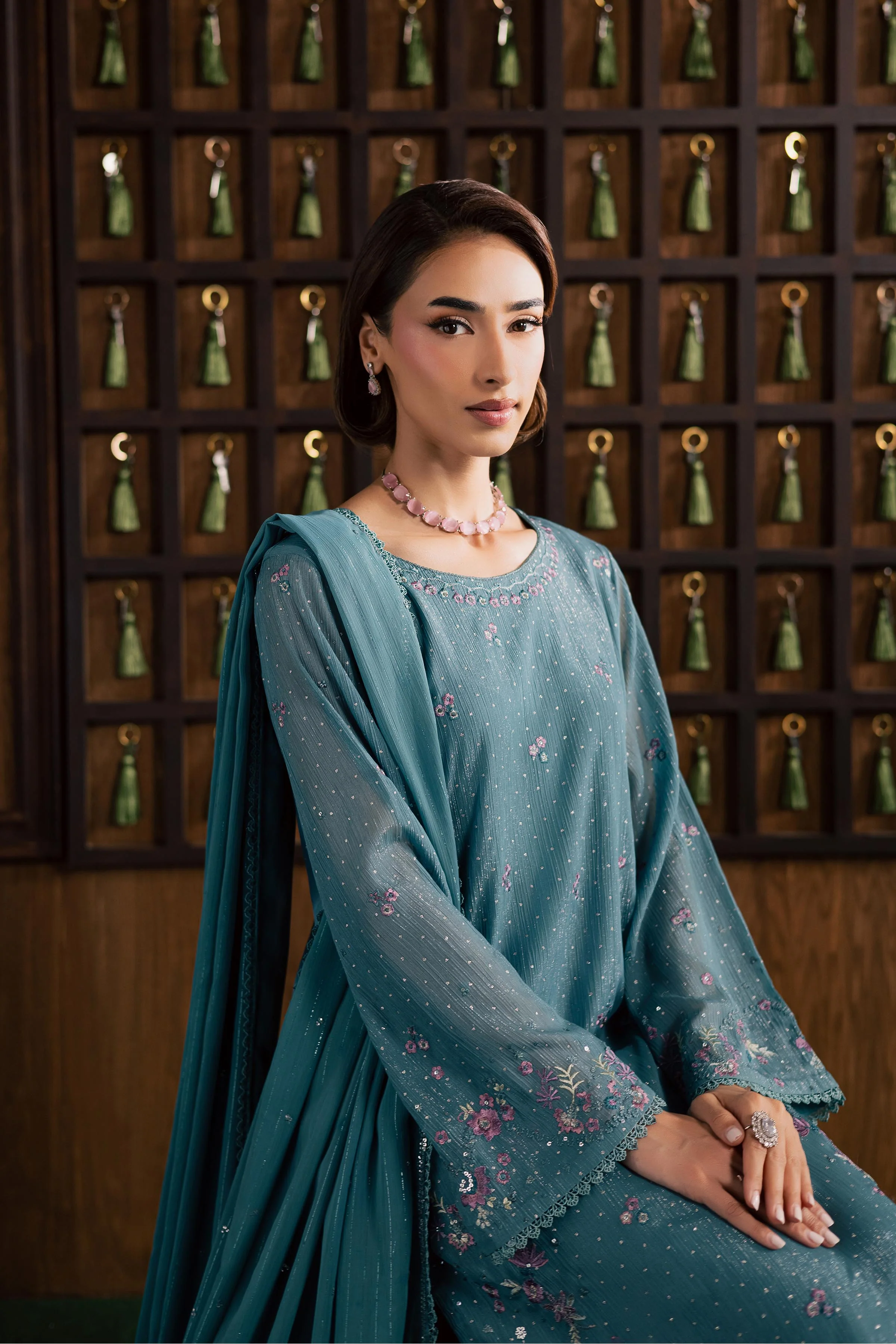 Noore 3Pc - Festive Luxury Formal - Image 10