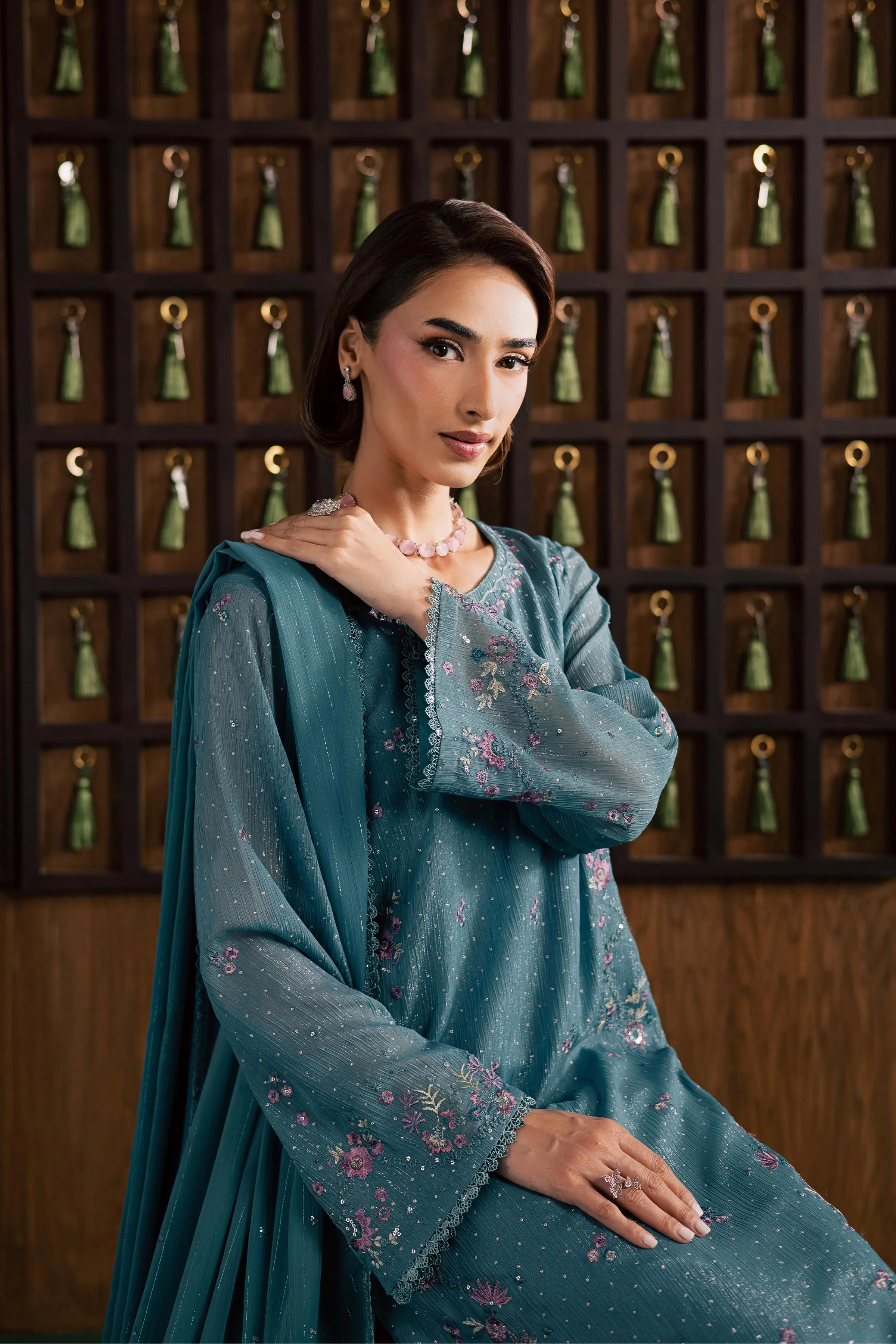 Noore 3Pc - Festive Luxury Formal - Image 11