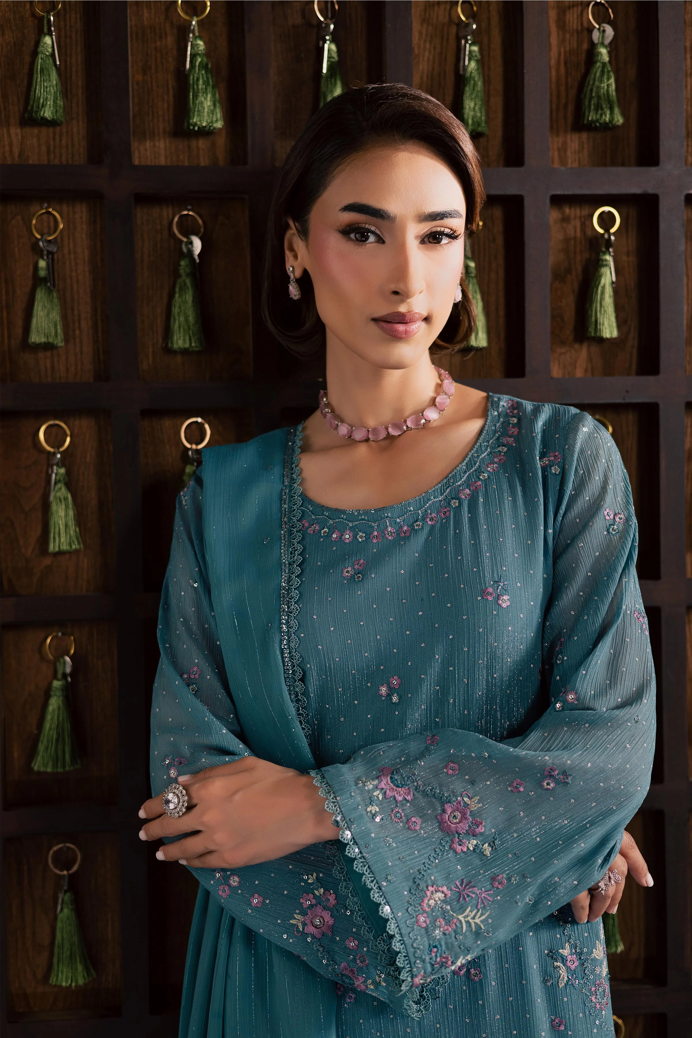 Noore 3Pc - Festive Luxury Formal - Image 5