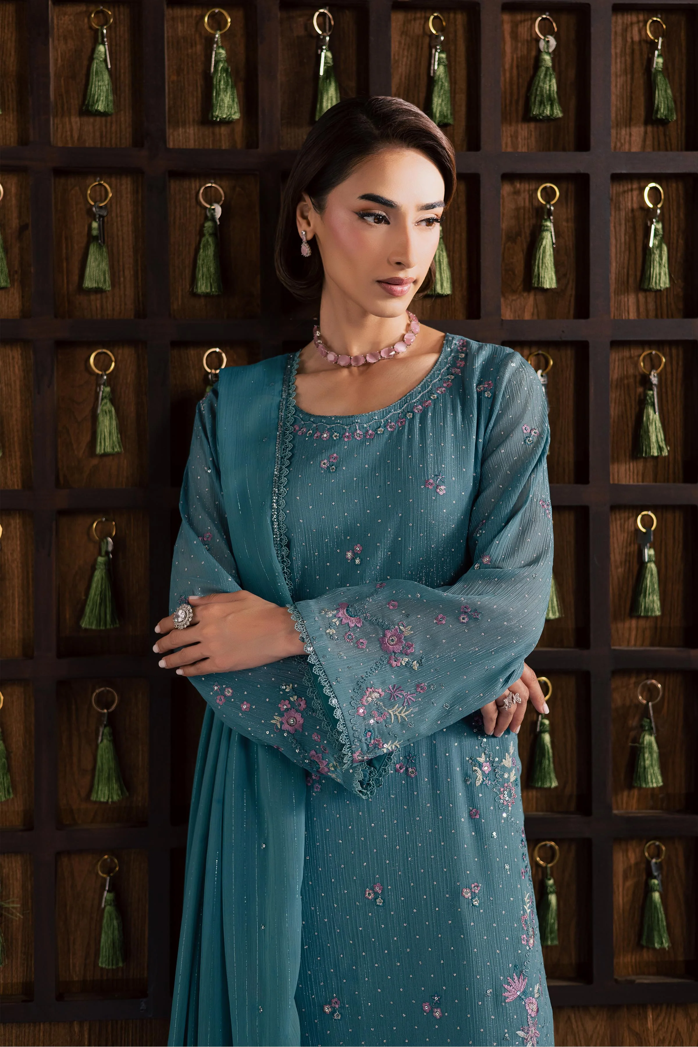 Noore 3Pc - Festive Luxury Formal - Image 6