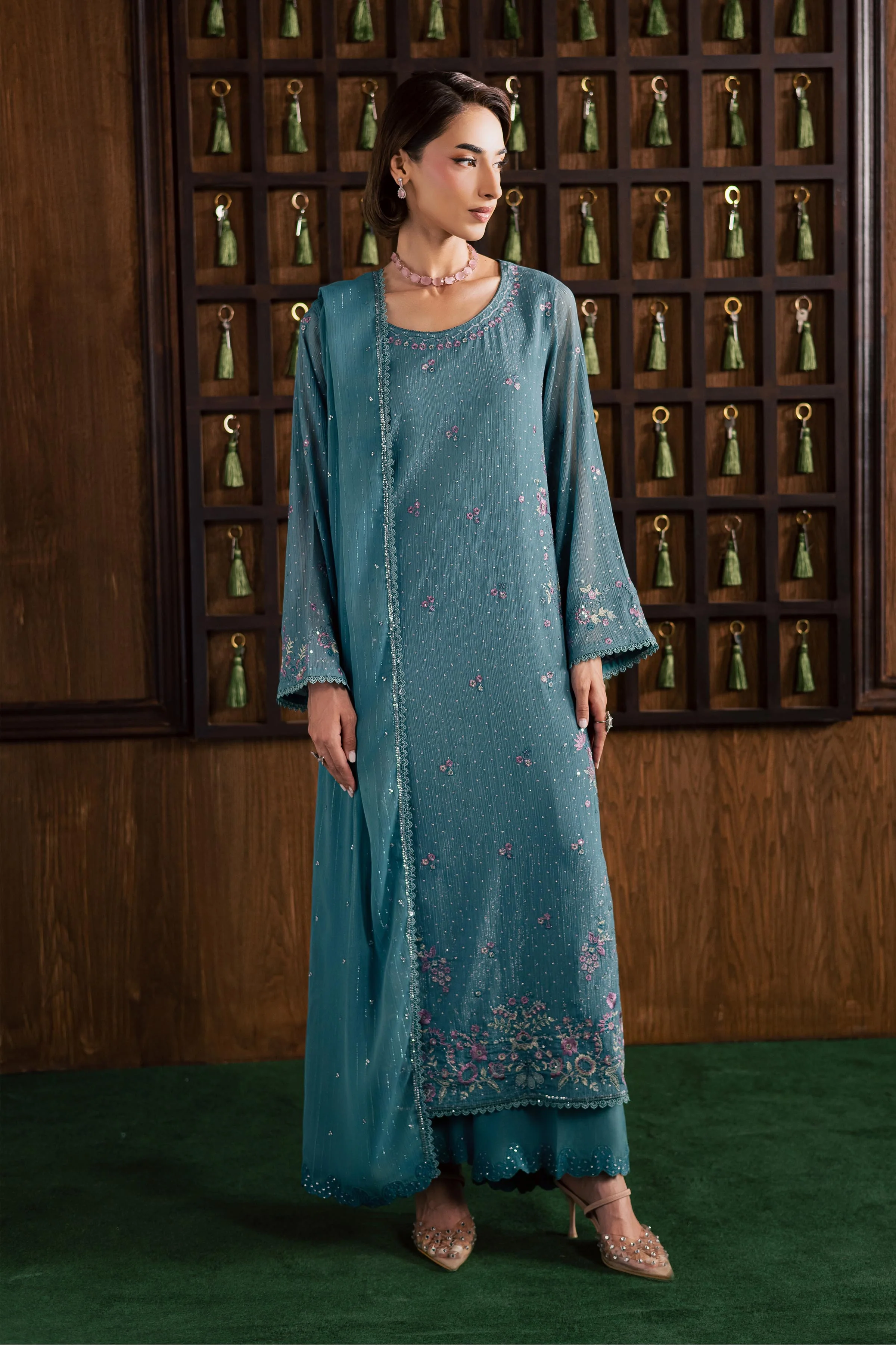 Noore 3Pc - Festive Luxury Formal - Image 9