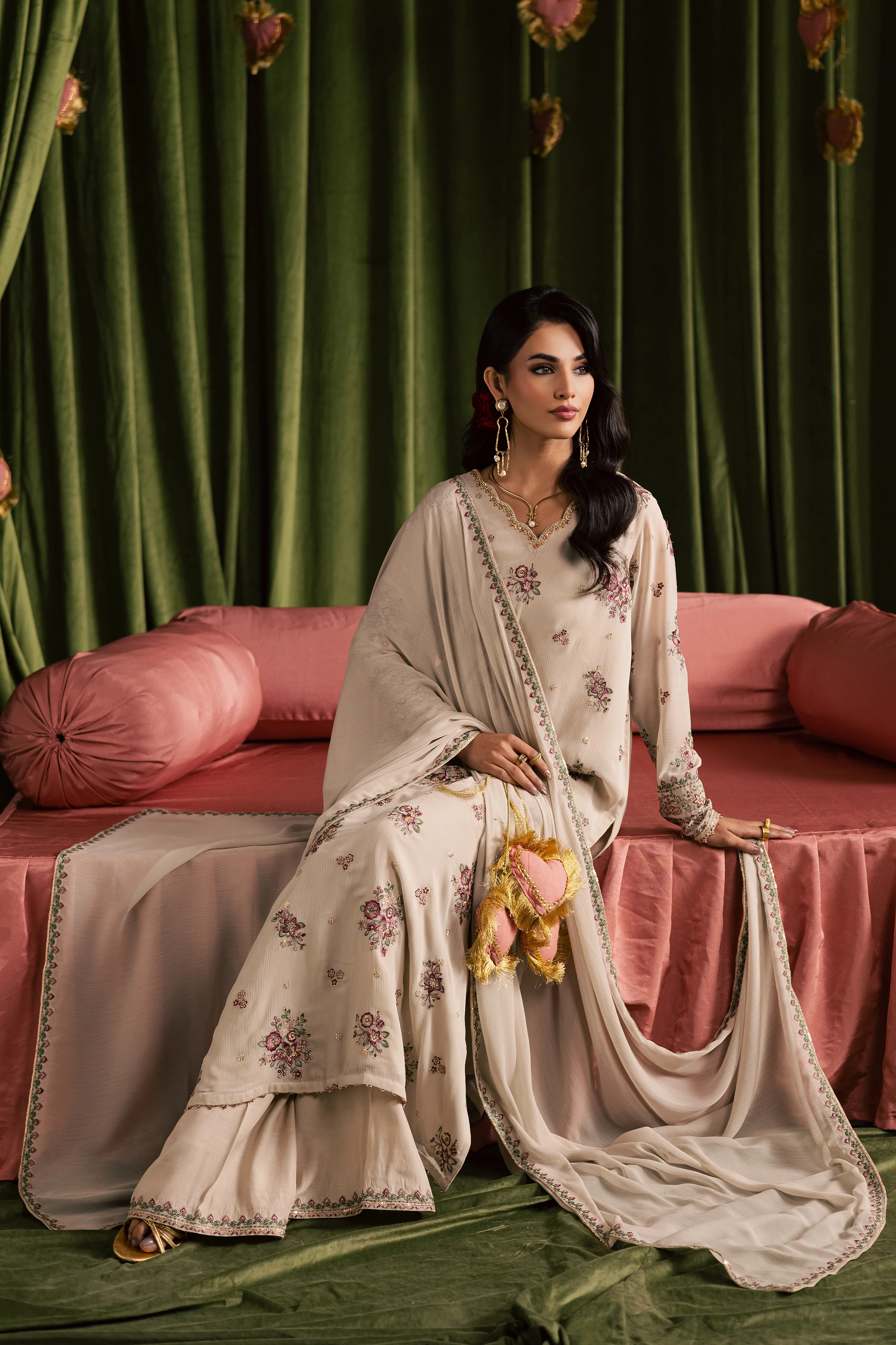 Nur Fasana 3Pc - Festive Luxe Pret - Image 2