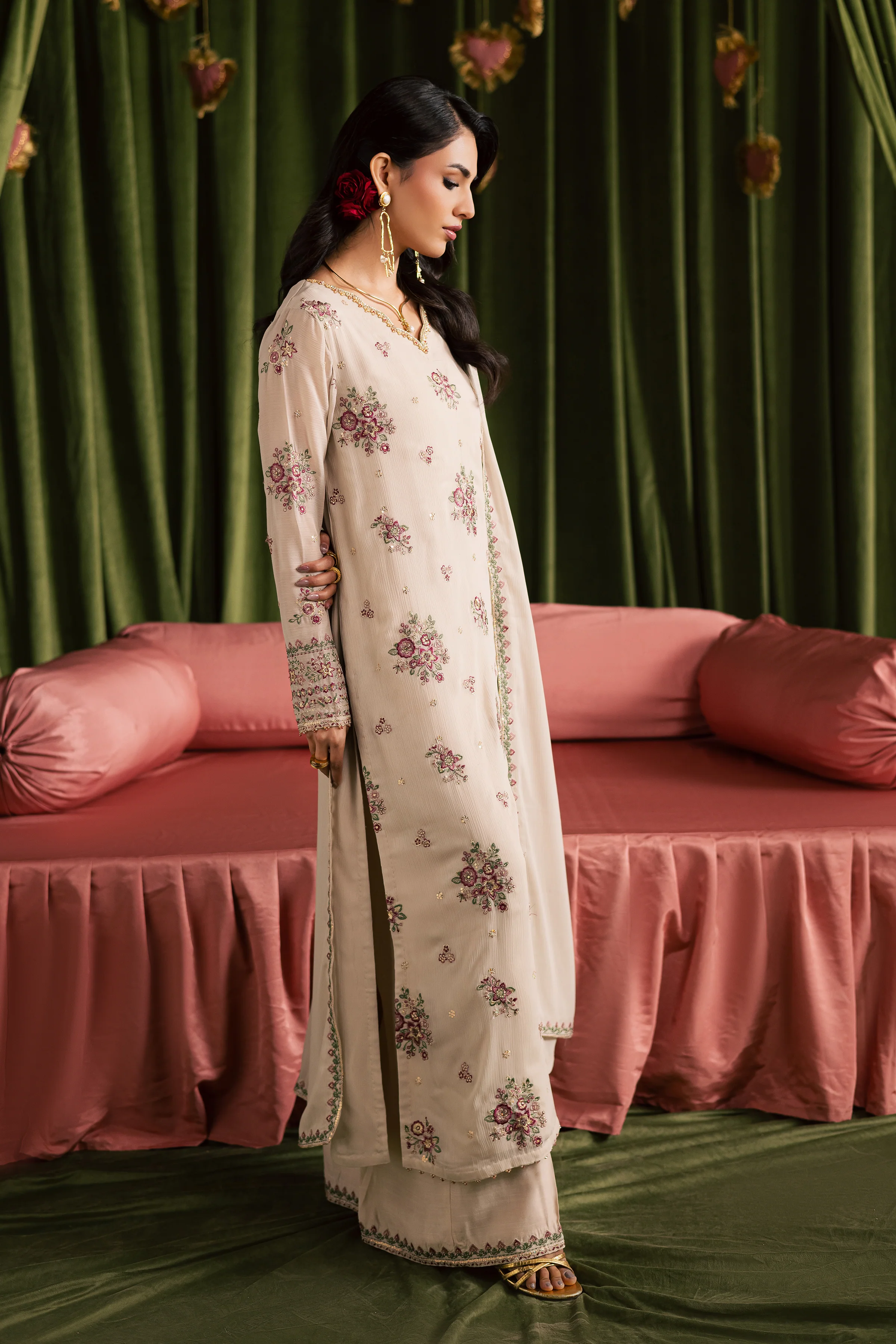 Nur Fasana 3Pc - Festive Luxe Pret - Image 7