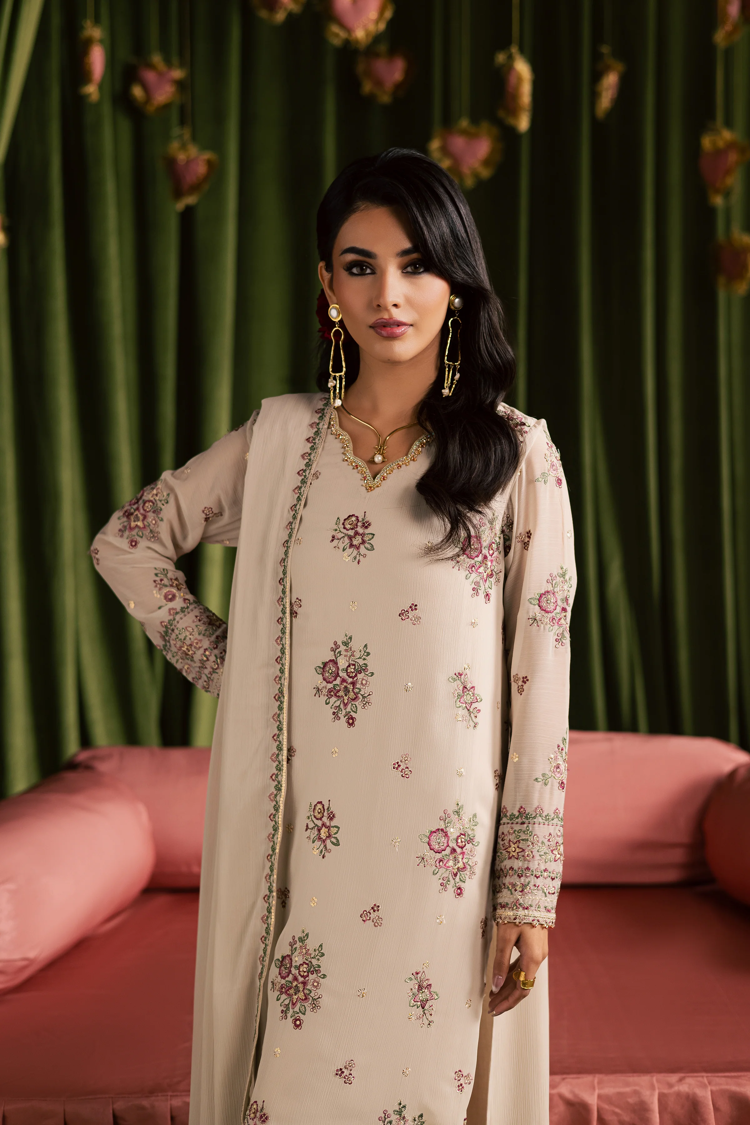 Nur Fasana 3Pc - Festive Luxe Pret - Image 8