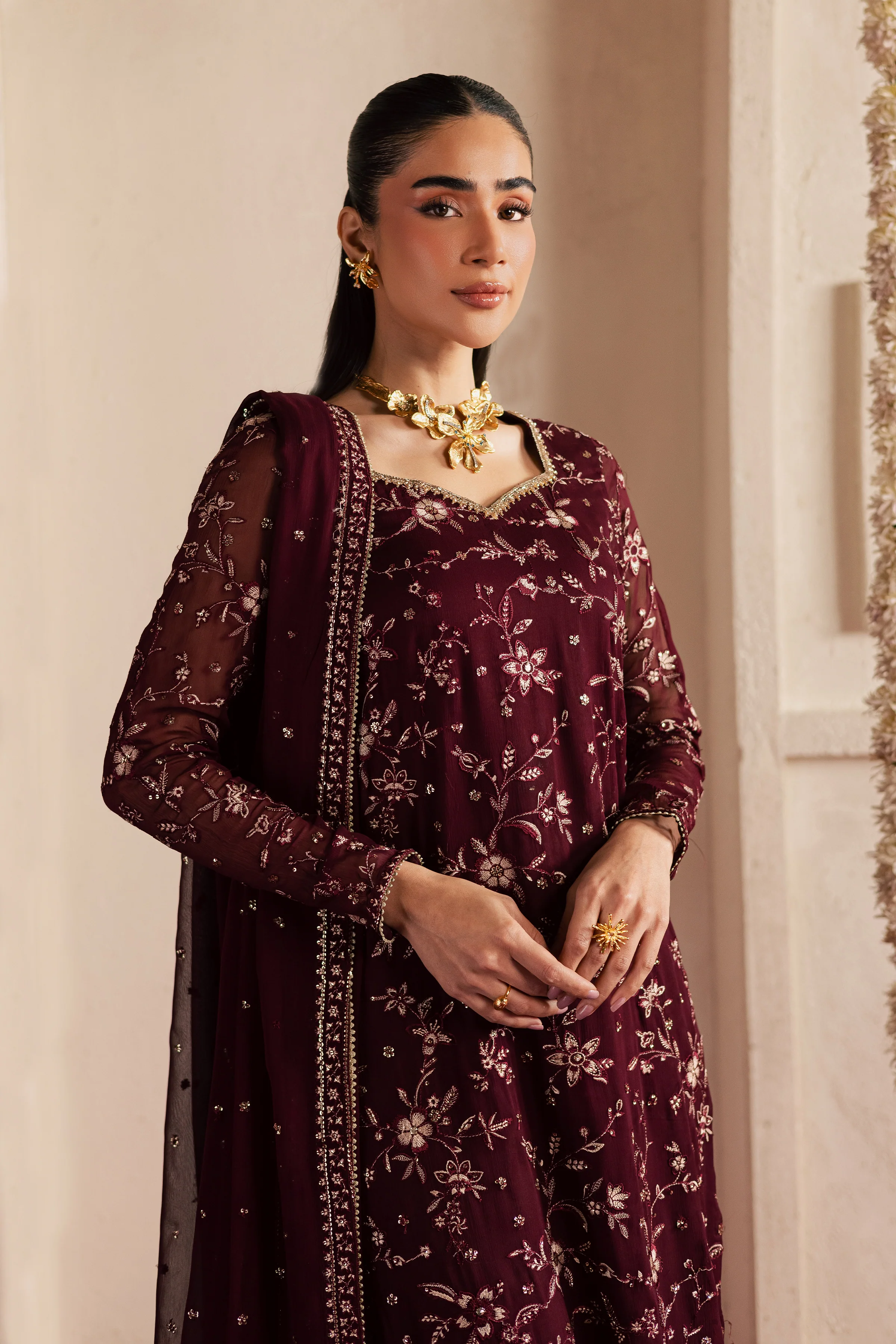 Omaira 3Pc - Festive Luxe Pret - Image 2