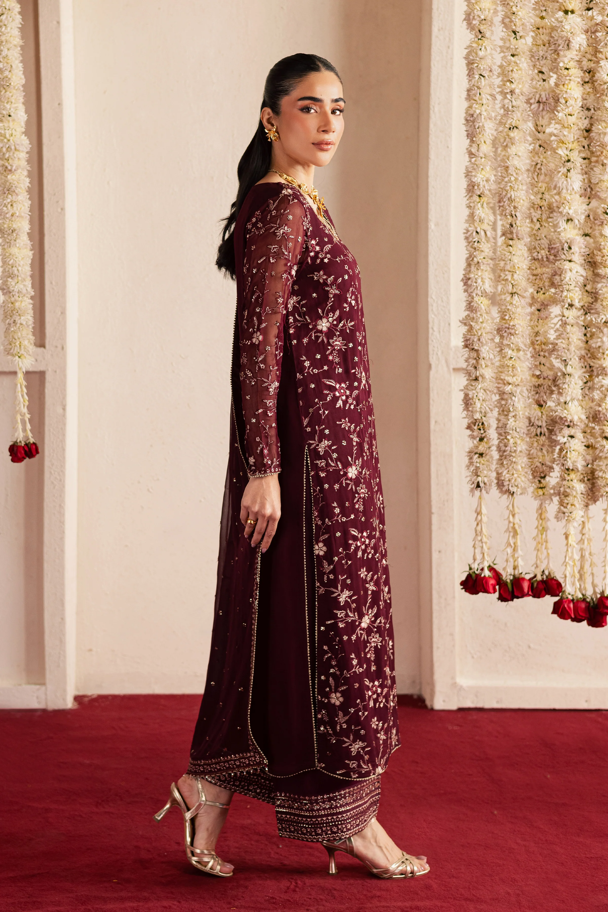 Omaira 3Pc - Festive Luxe Pret - Image 5