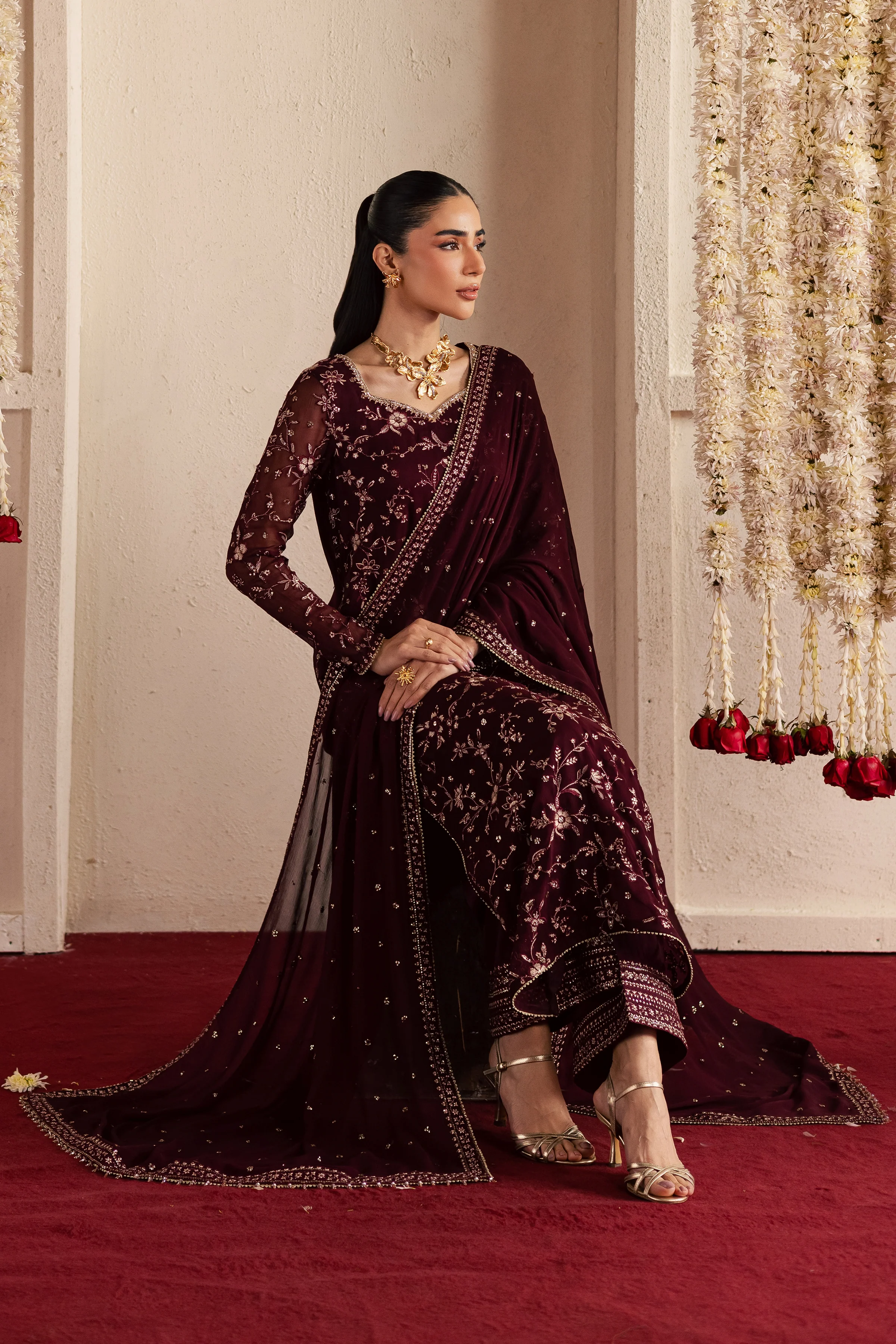 Omaira 3Pc - Festive Luxe Pret - Image 7