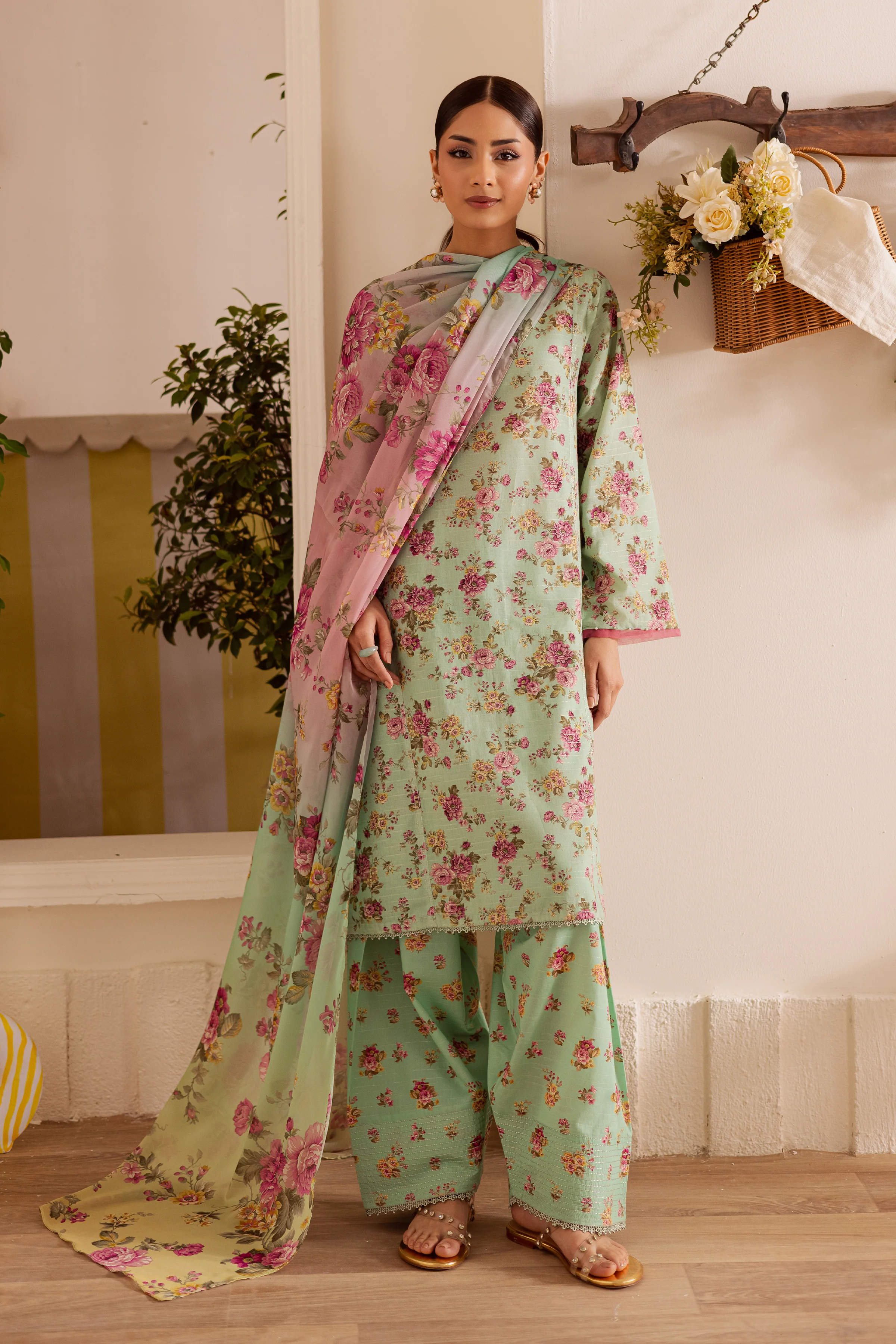 Opal 3Pc - Printed Casual Pret - Image 5