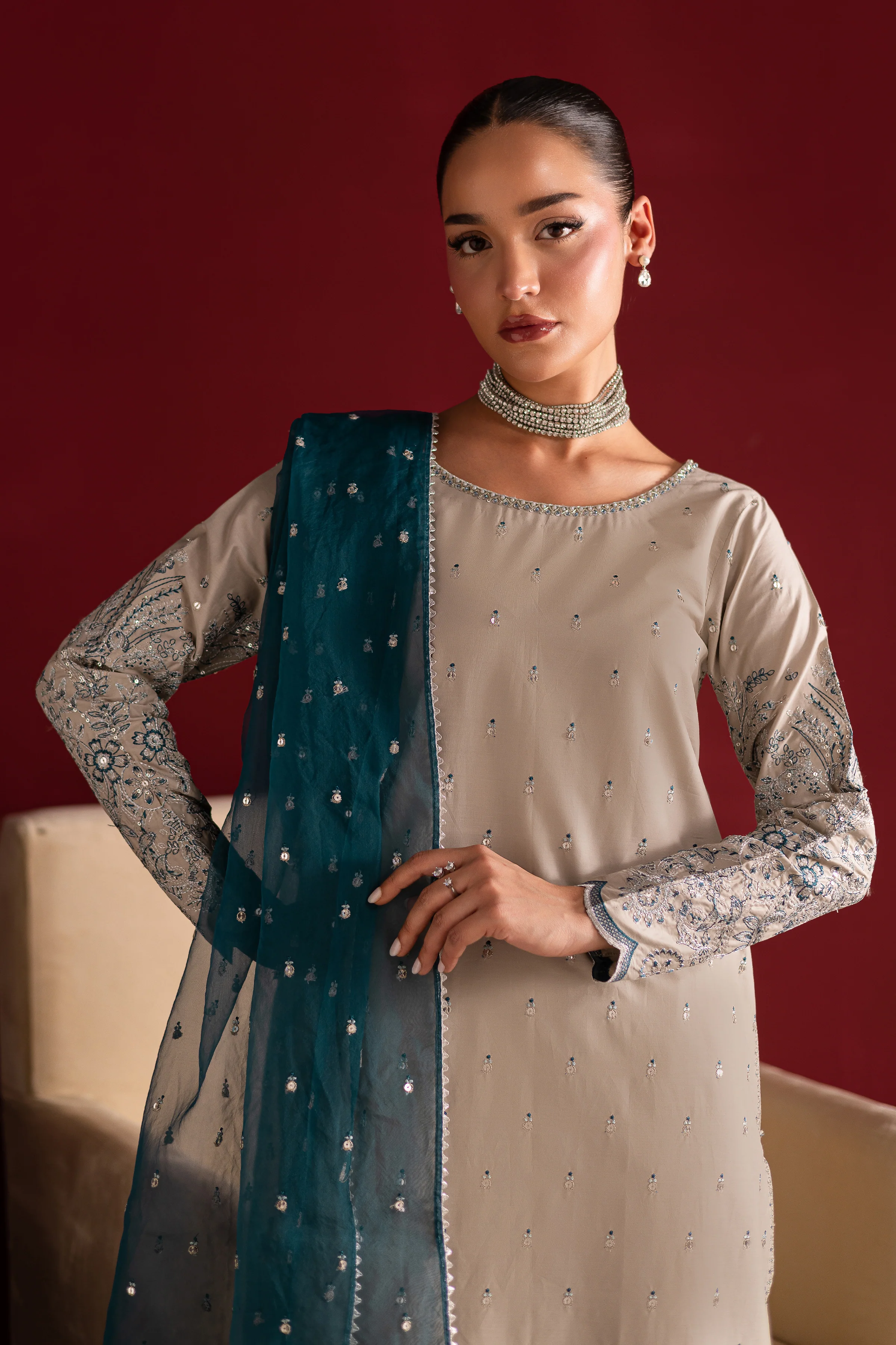 Pappaya 3Pc- Festive Luxe Pret - Image 2