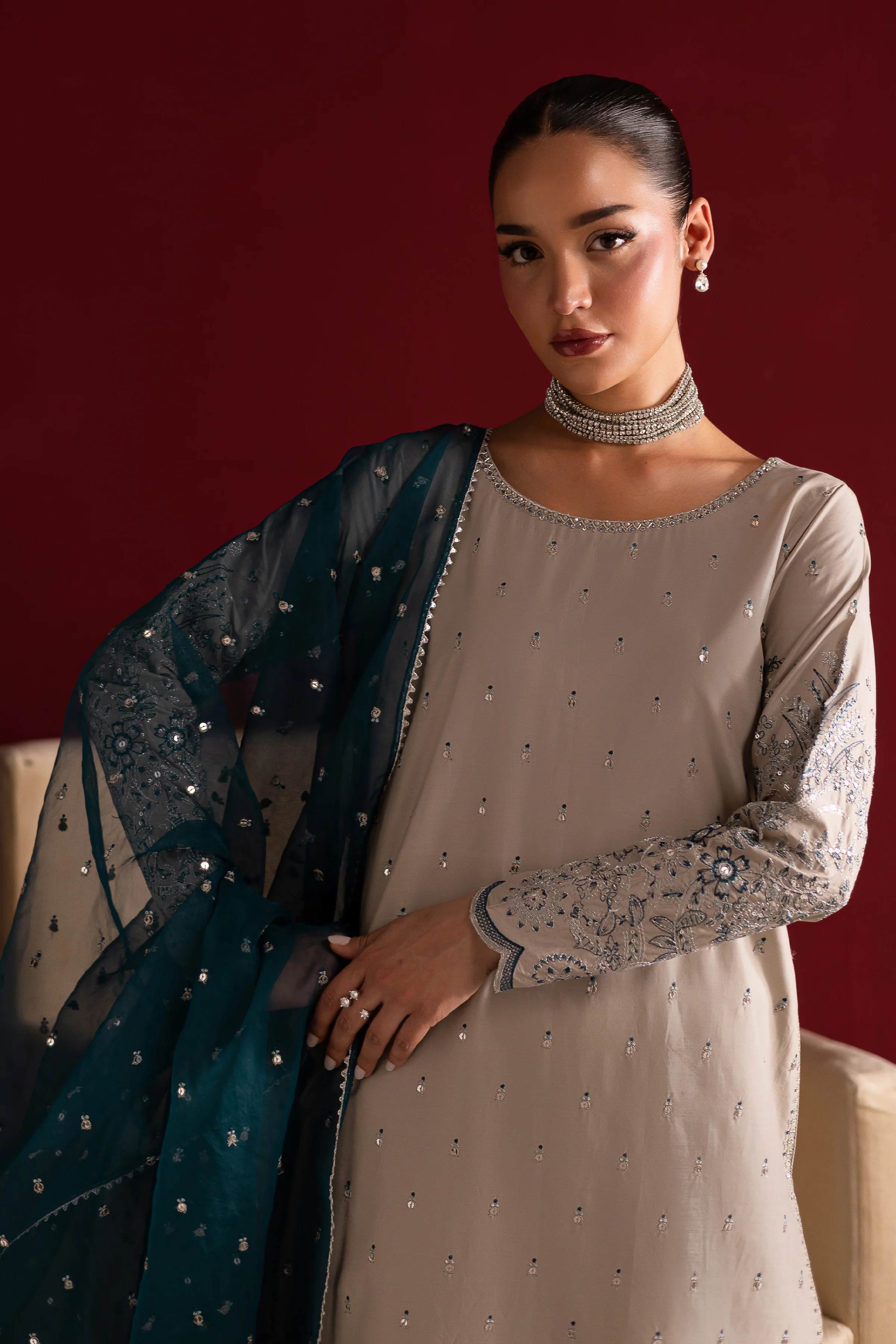 Pappaya 3Pc- Festive Luxe Pret - Image 3