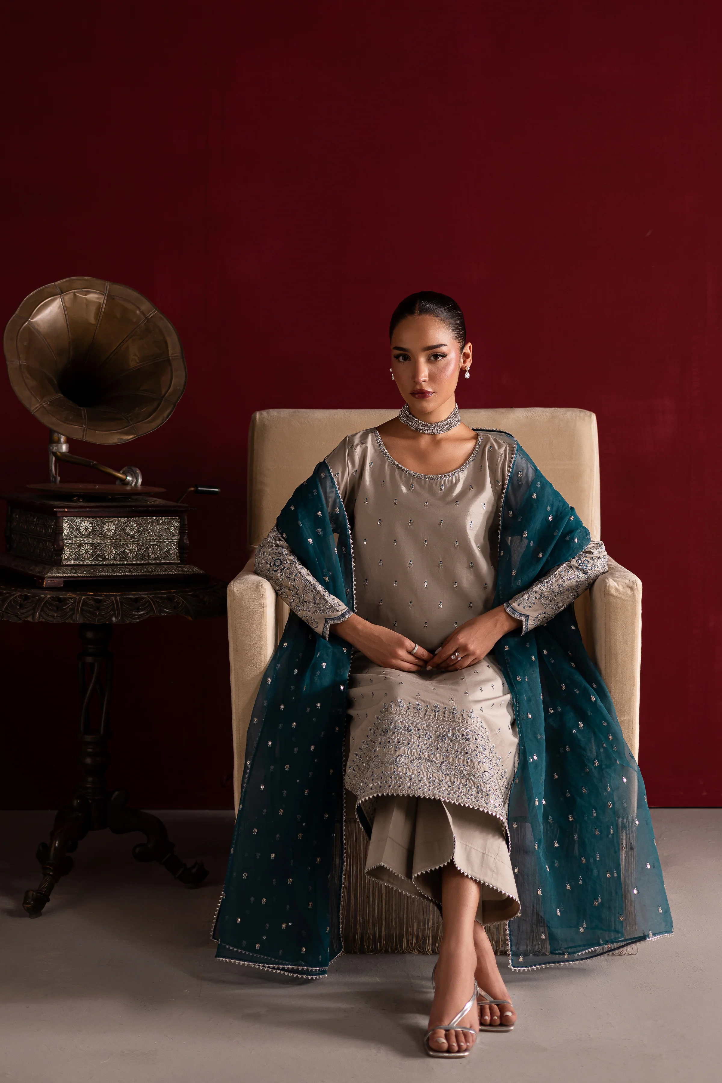 Pappaya 3Pc- Festive Luxe Pret - Image 4