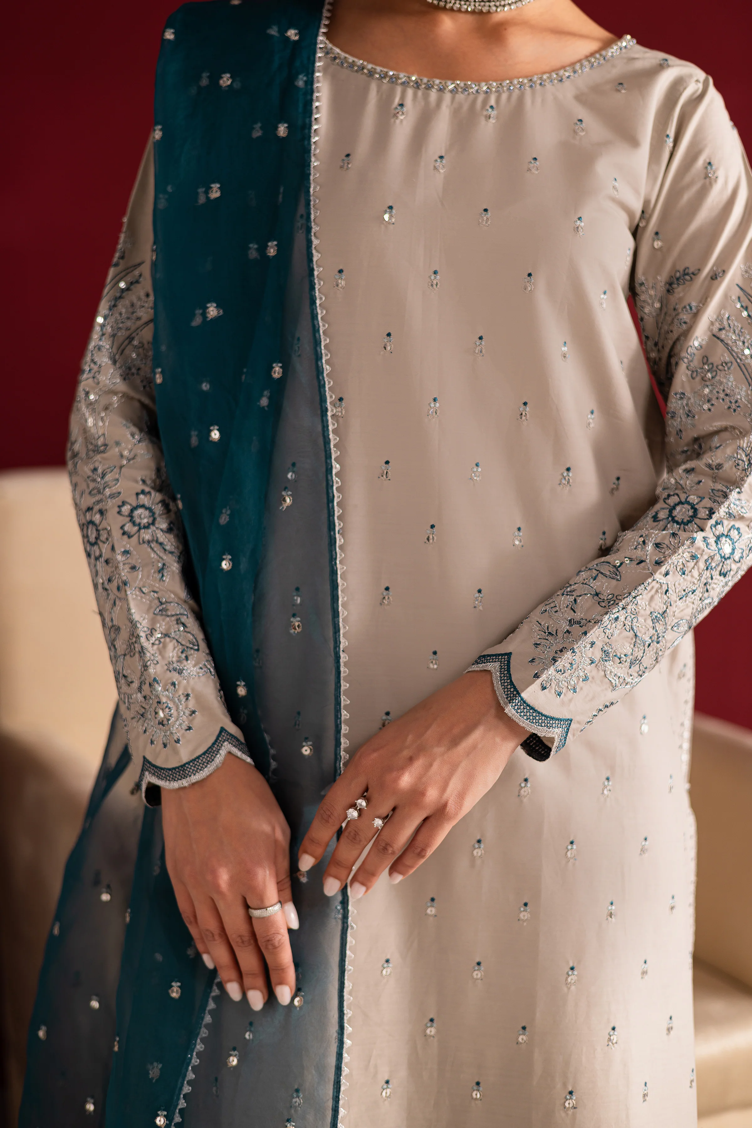 Pappaya 3Pc- Festive Luxe Pret - Image 6
