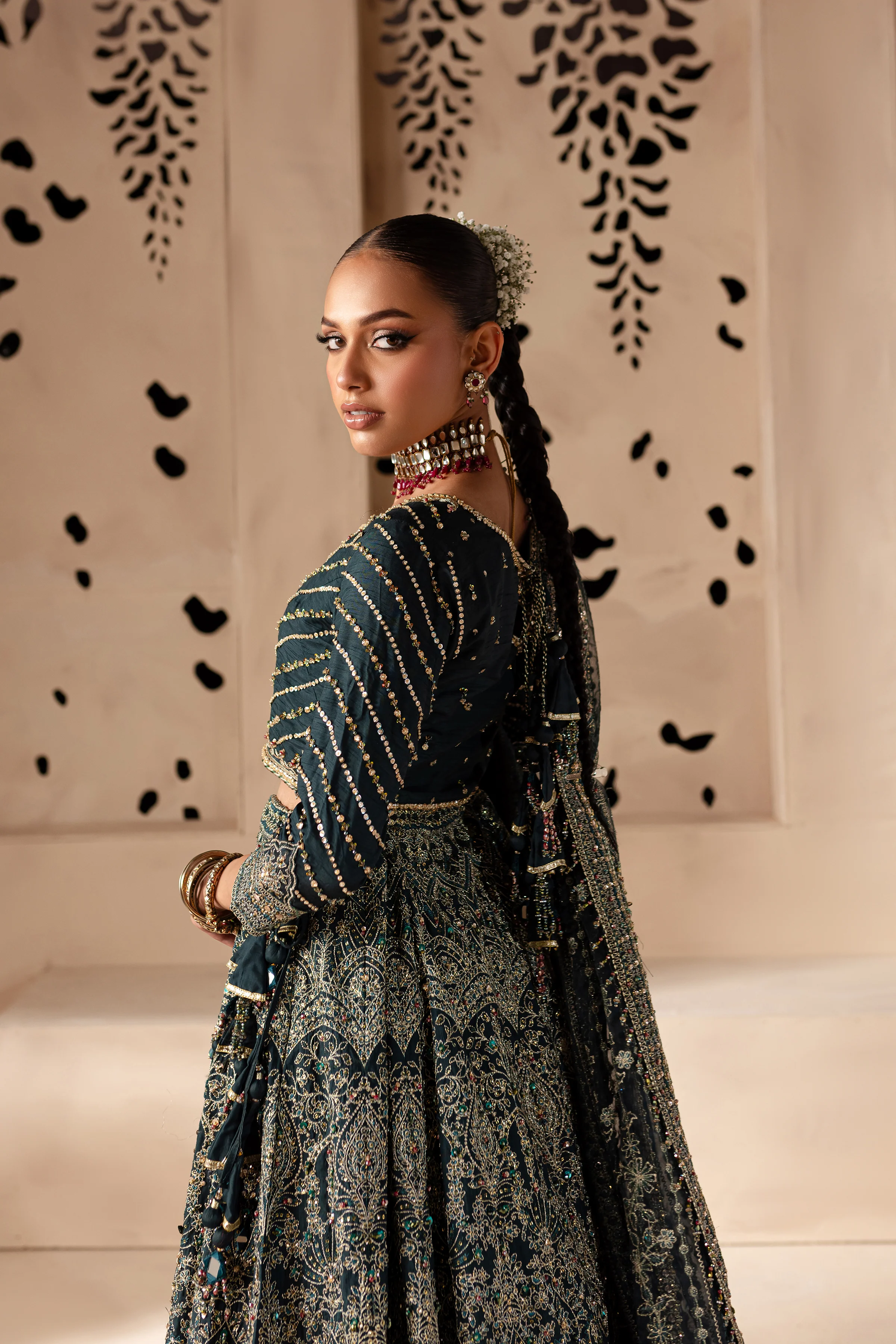 Parisa 4Pc - Bridal Dress - Image 13