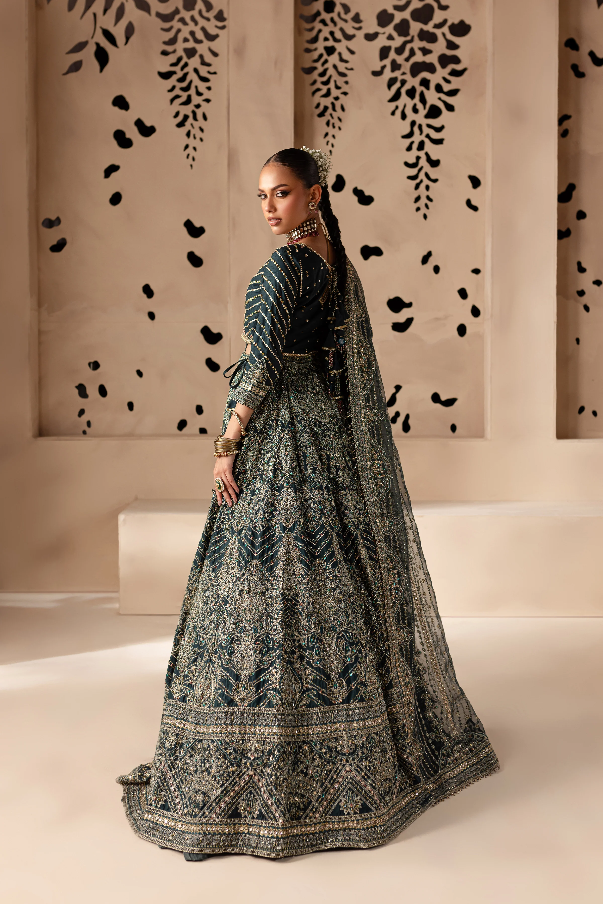Parisa 4Pc - Bridal Dress - Image 14