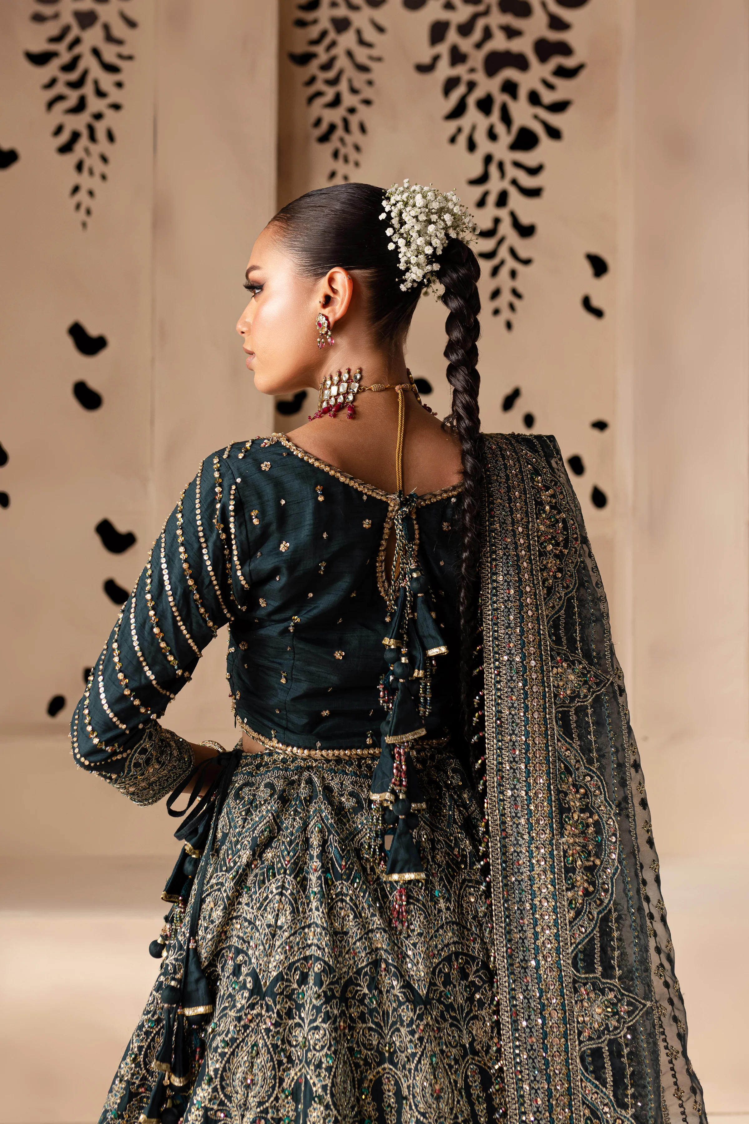 Parisa 4Pc - Bridal Dress - Image 15