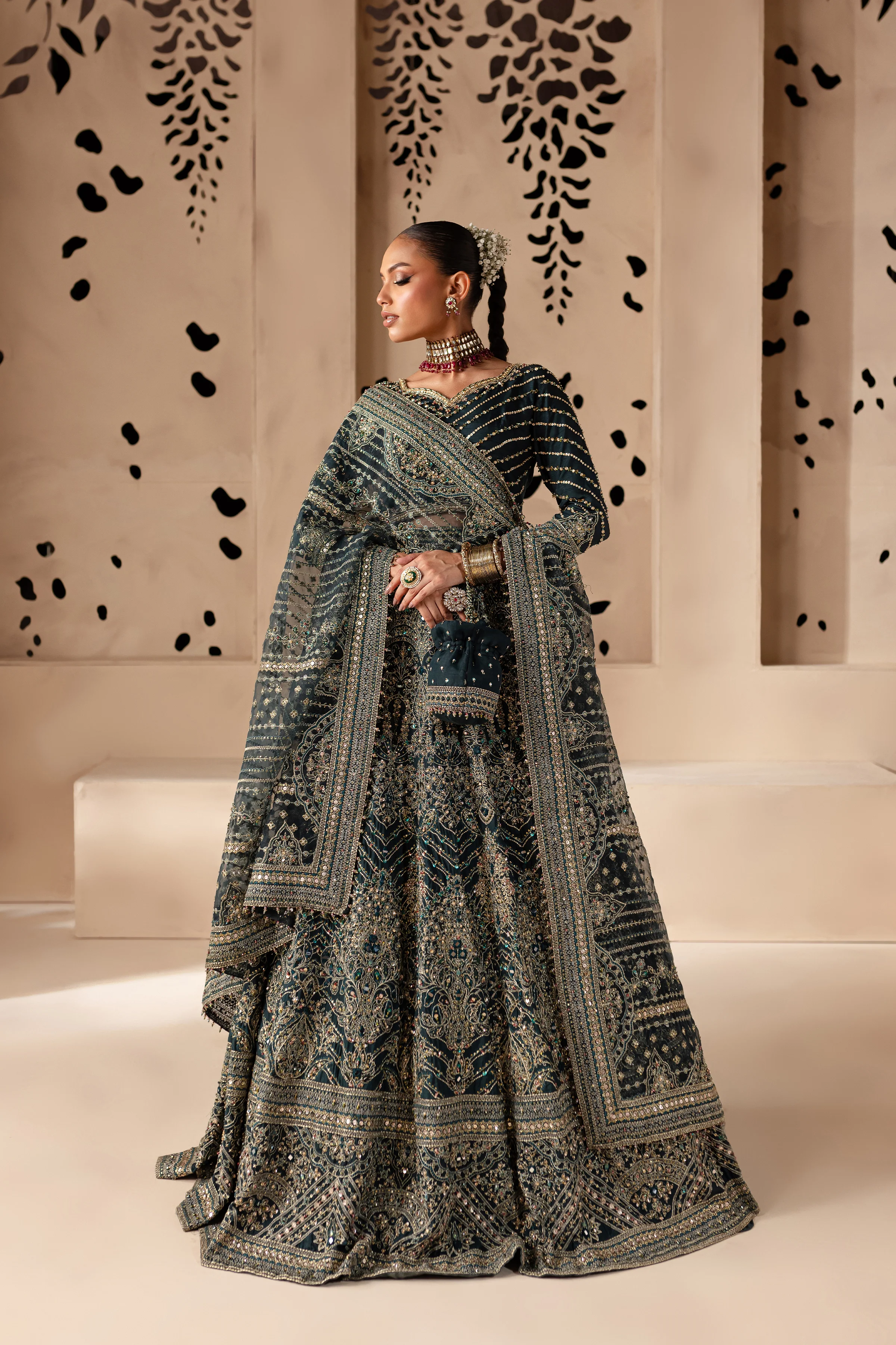 Parisa 4Pc - Bridal Dress - Image 3