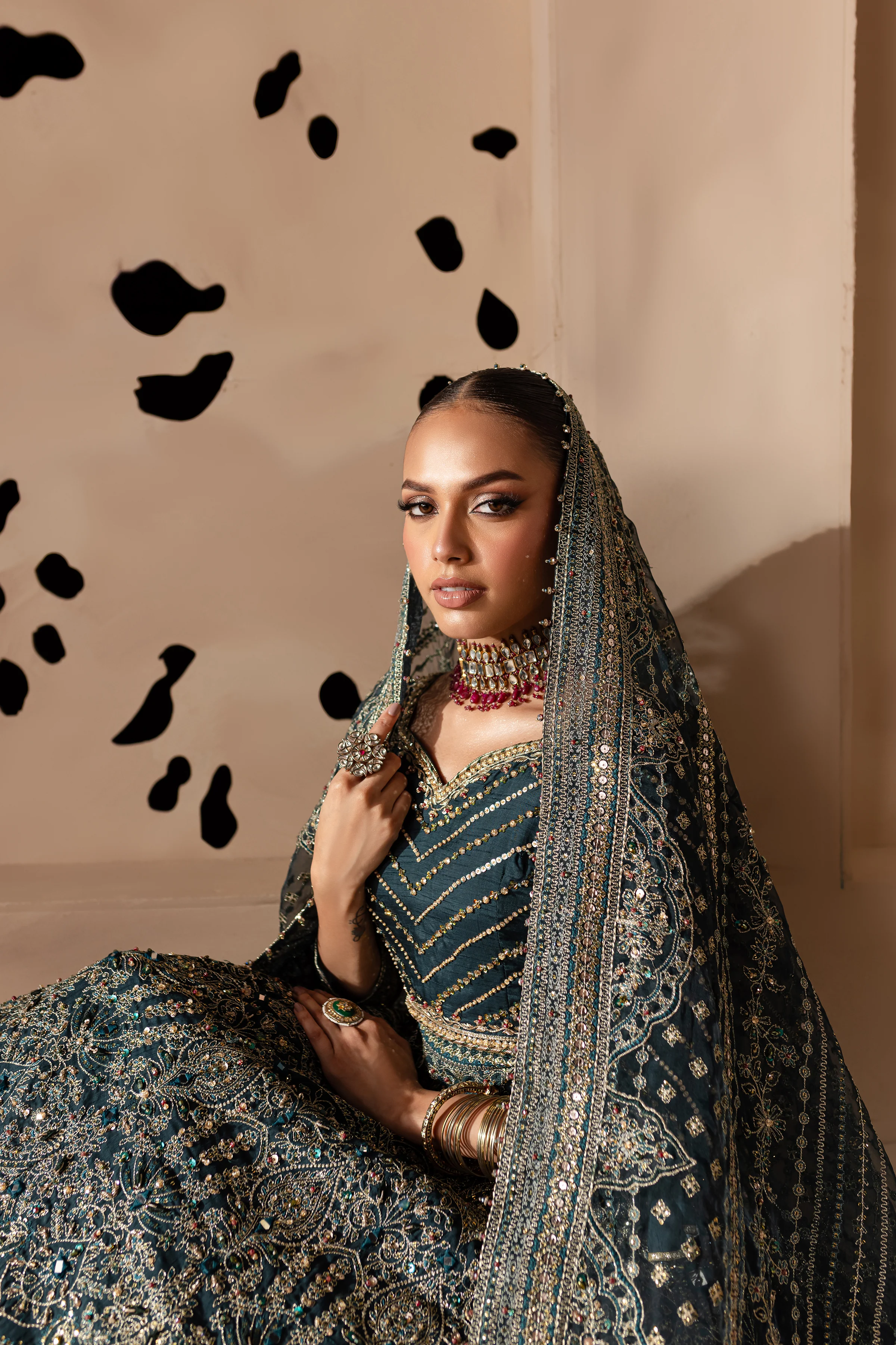 Parisa 4Pc - Bridal Dress - Image 5