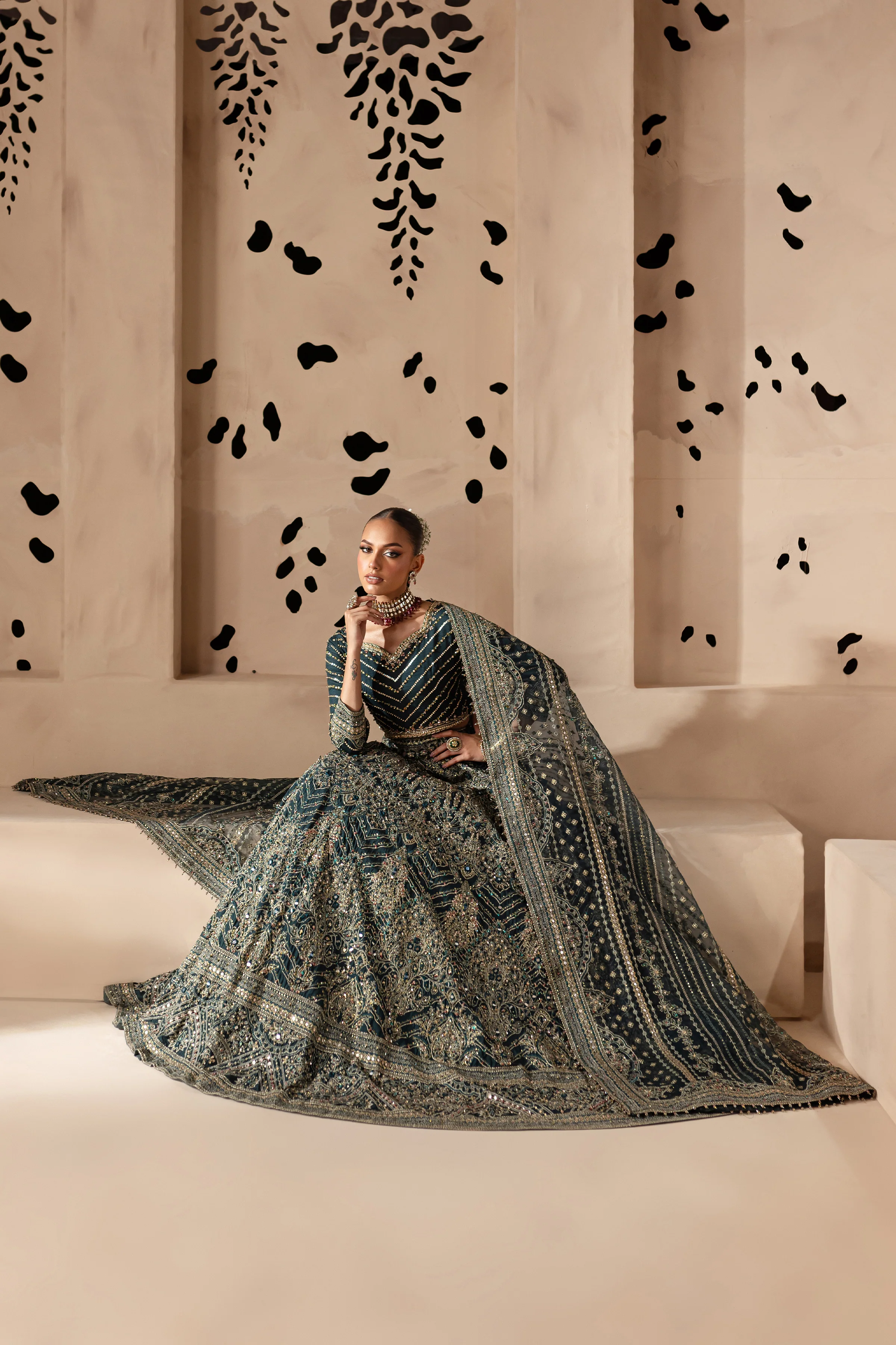 Parisa 4Pc - Bridal Dress - Image 6