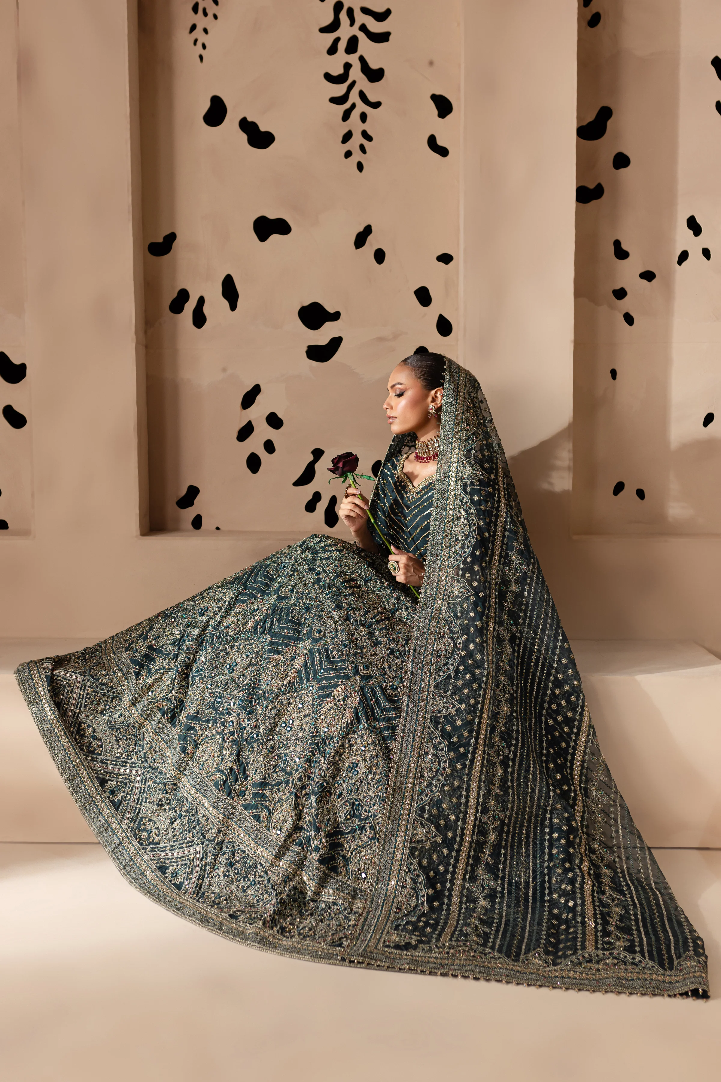 Parisa 4Pc - Bridal Dress - Image 8