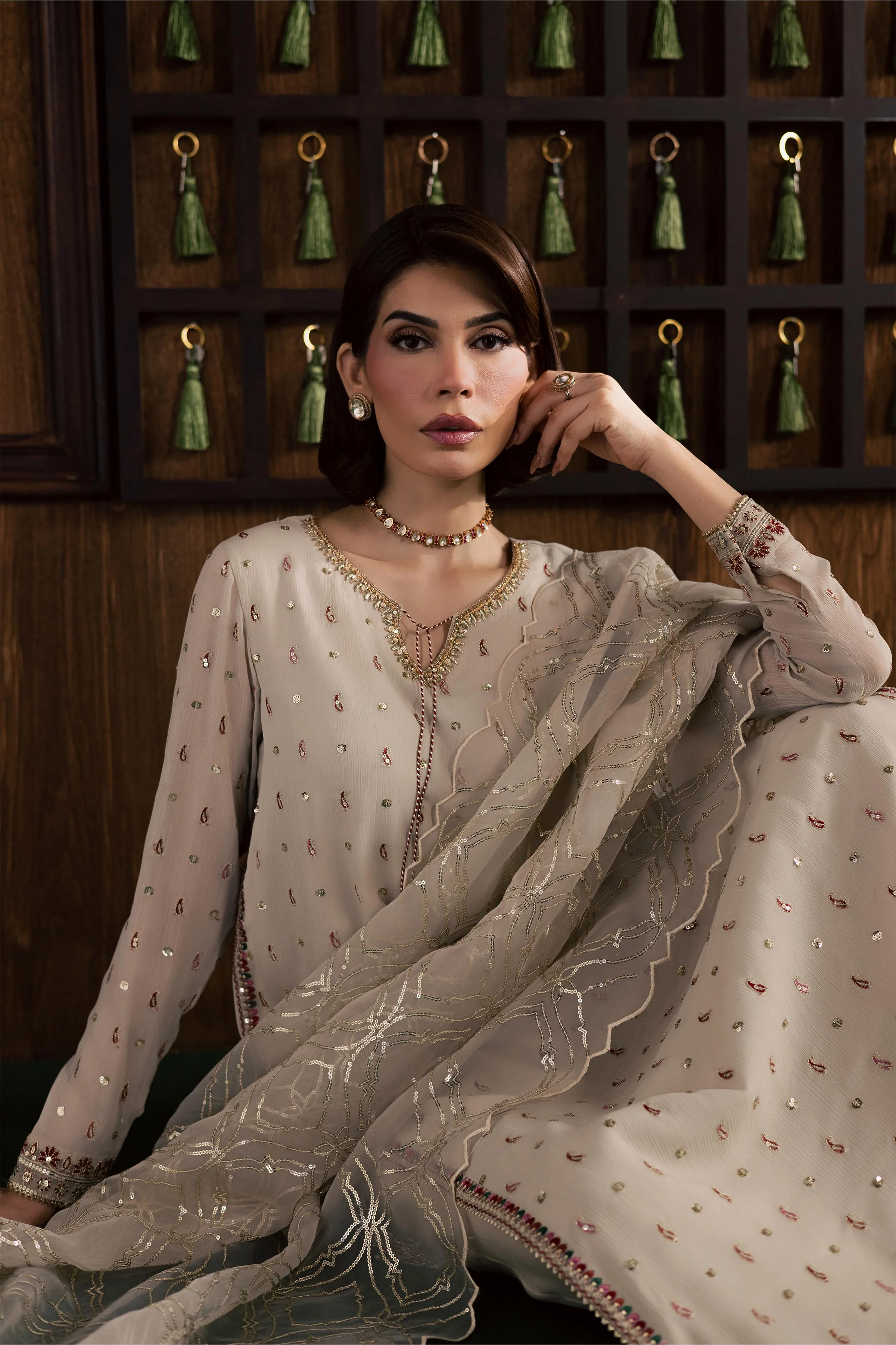Pearl Emily 3Pc - Festive Luxury Formal - Image 4