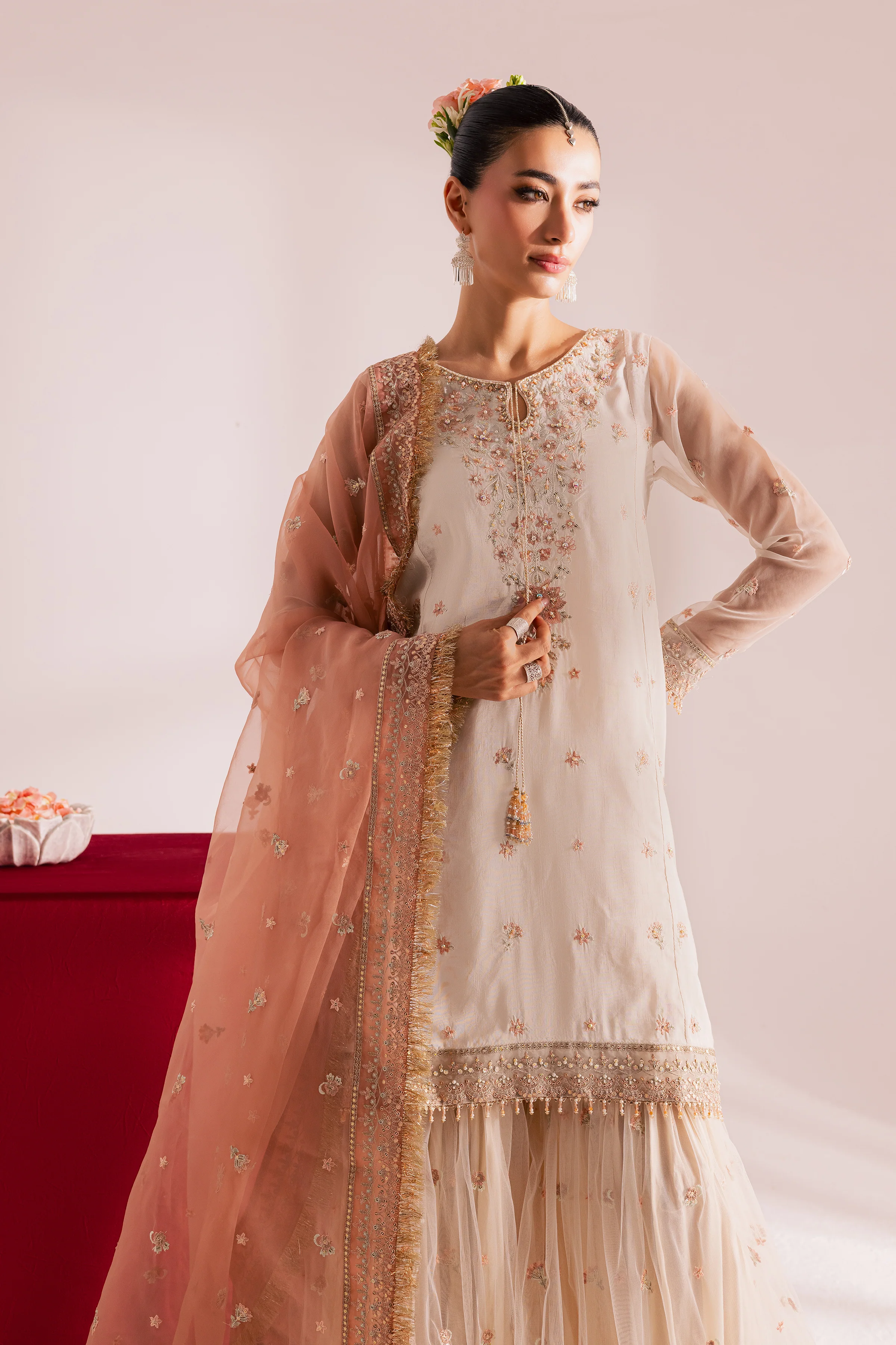 Pearl Sona 3Pc - Festive Luxe Pret - Image 2