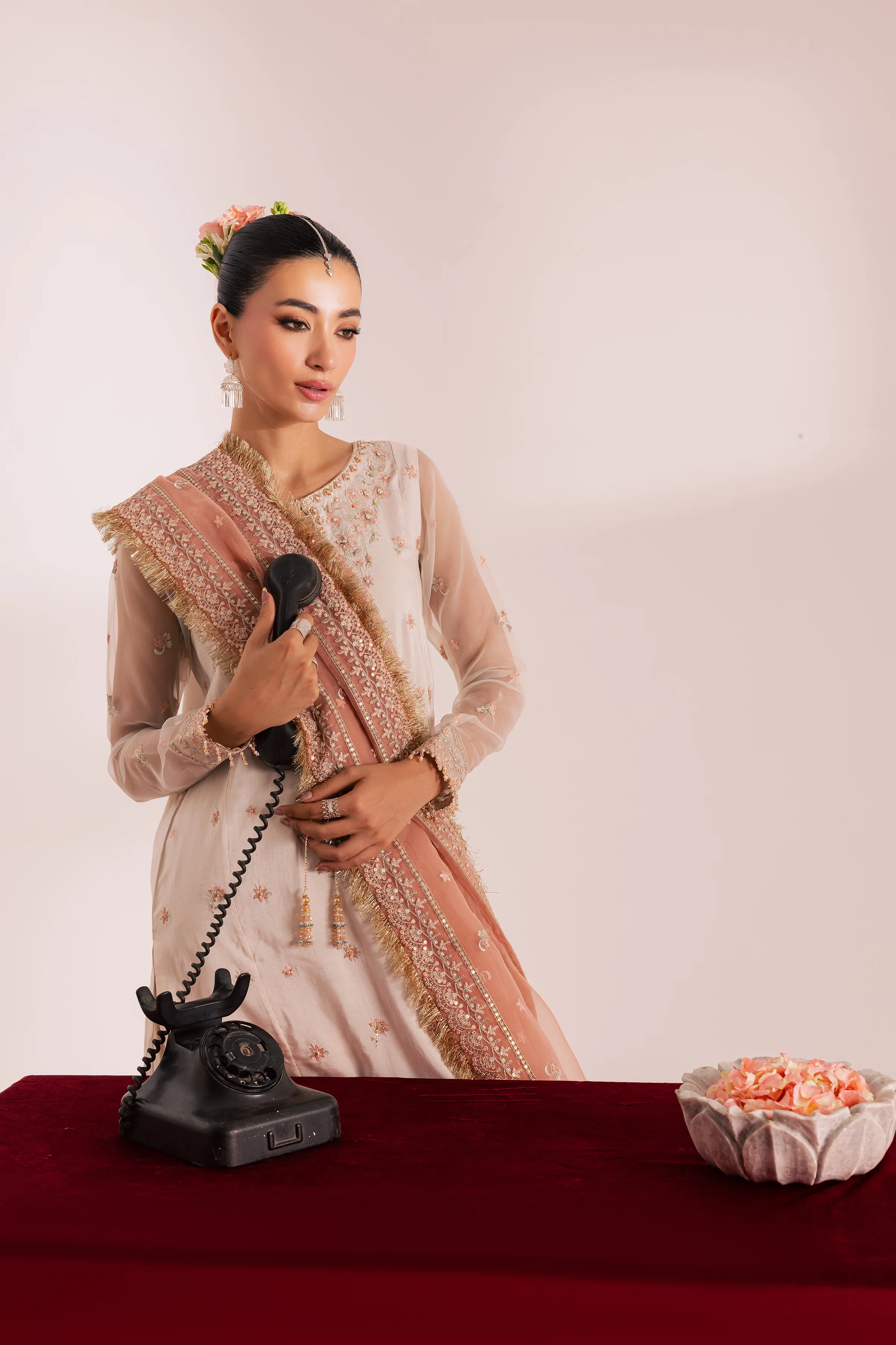 Pearl Sona 3Pc - Festive Luxe Pret - Image 3