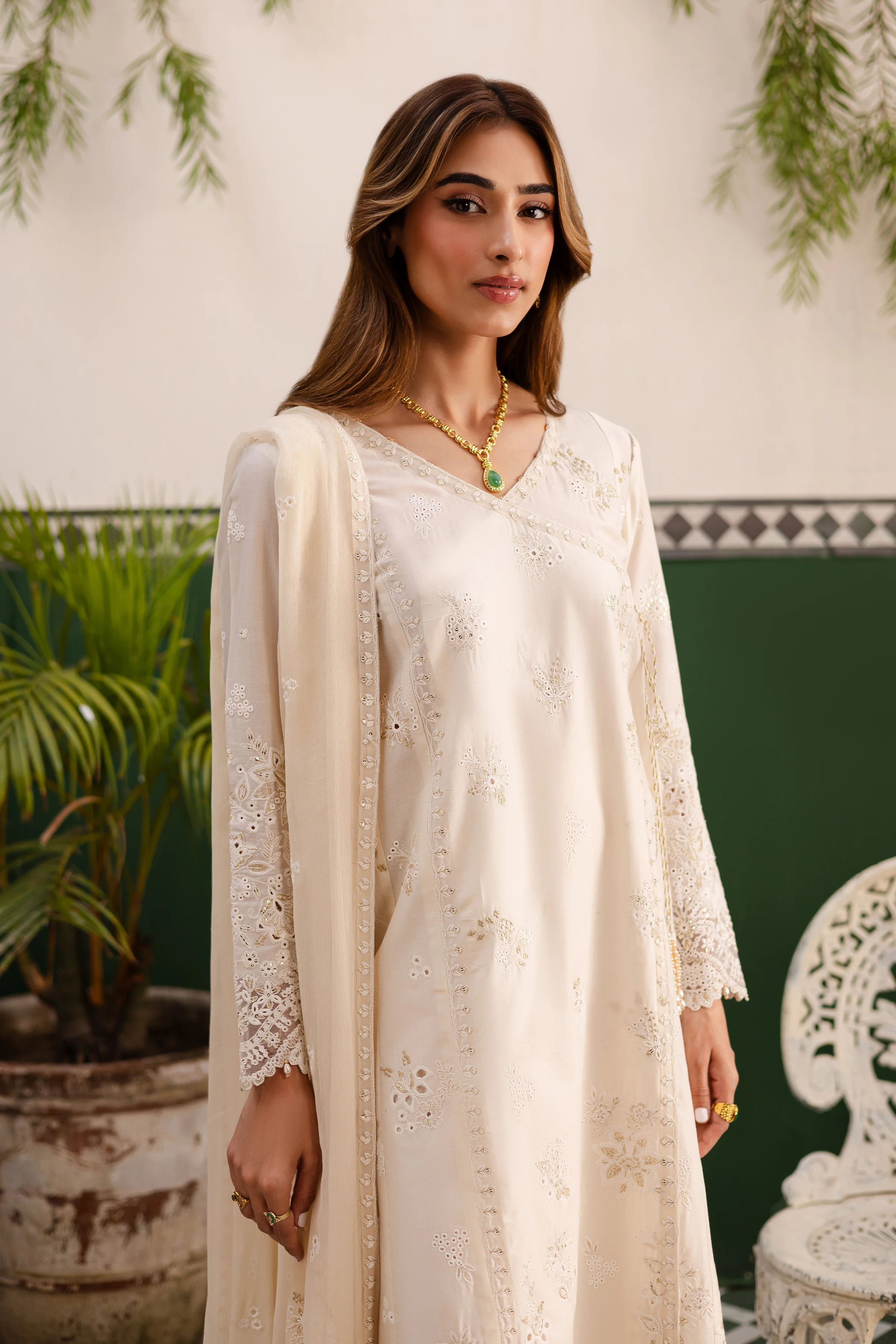 Pearl whisper 3Pc - Festive Eid Pret - Image 2