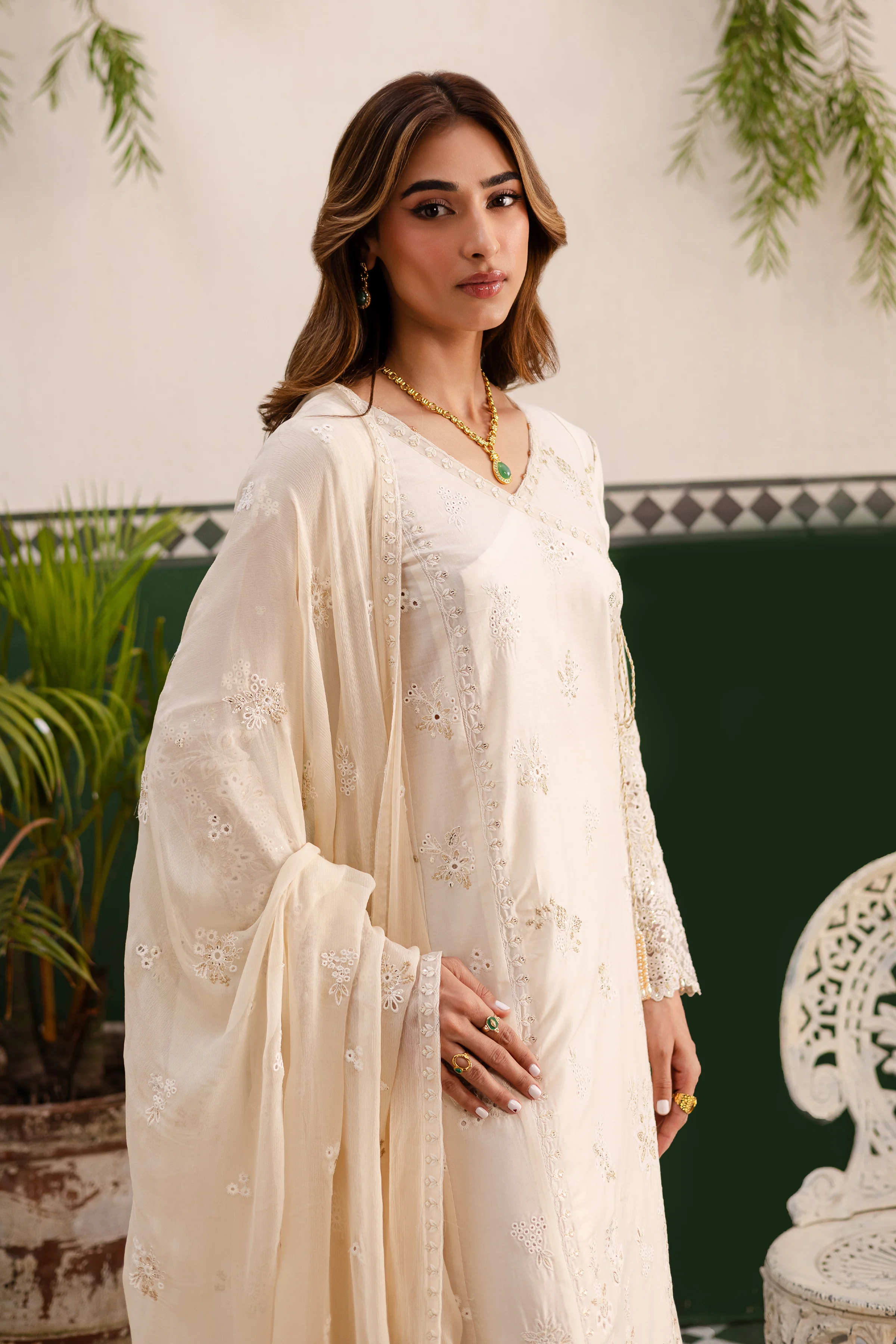 Pearl whisper 3Pc - Festive Eid Pret - Image 3