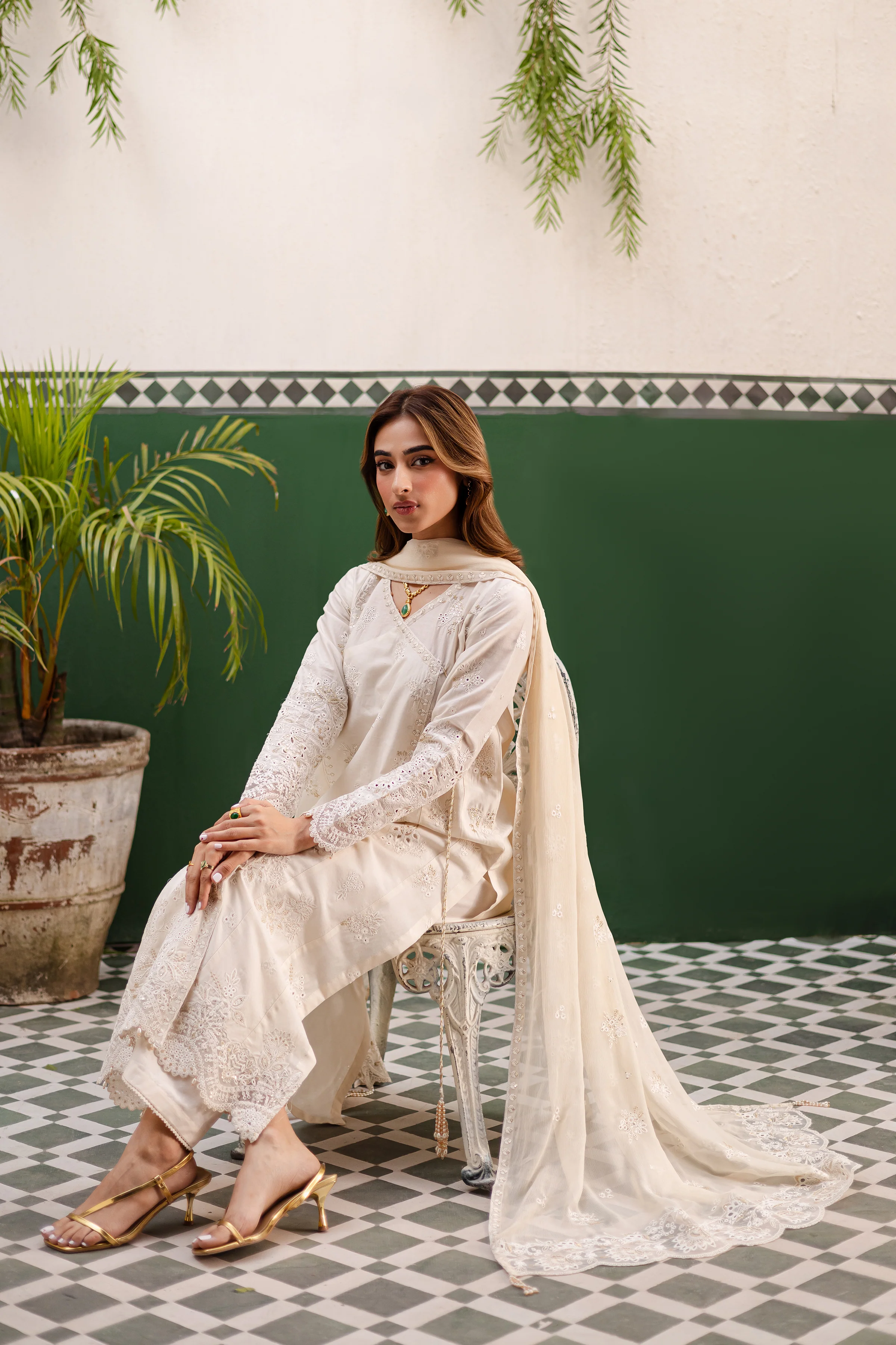 Pearl whisper 3Pc - Festive Eid Pret - Image 4