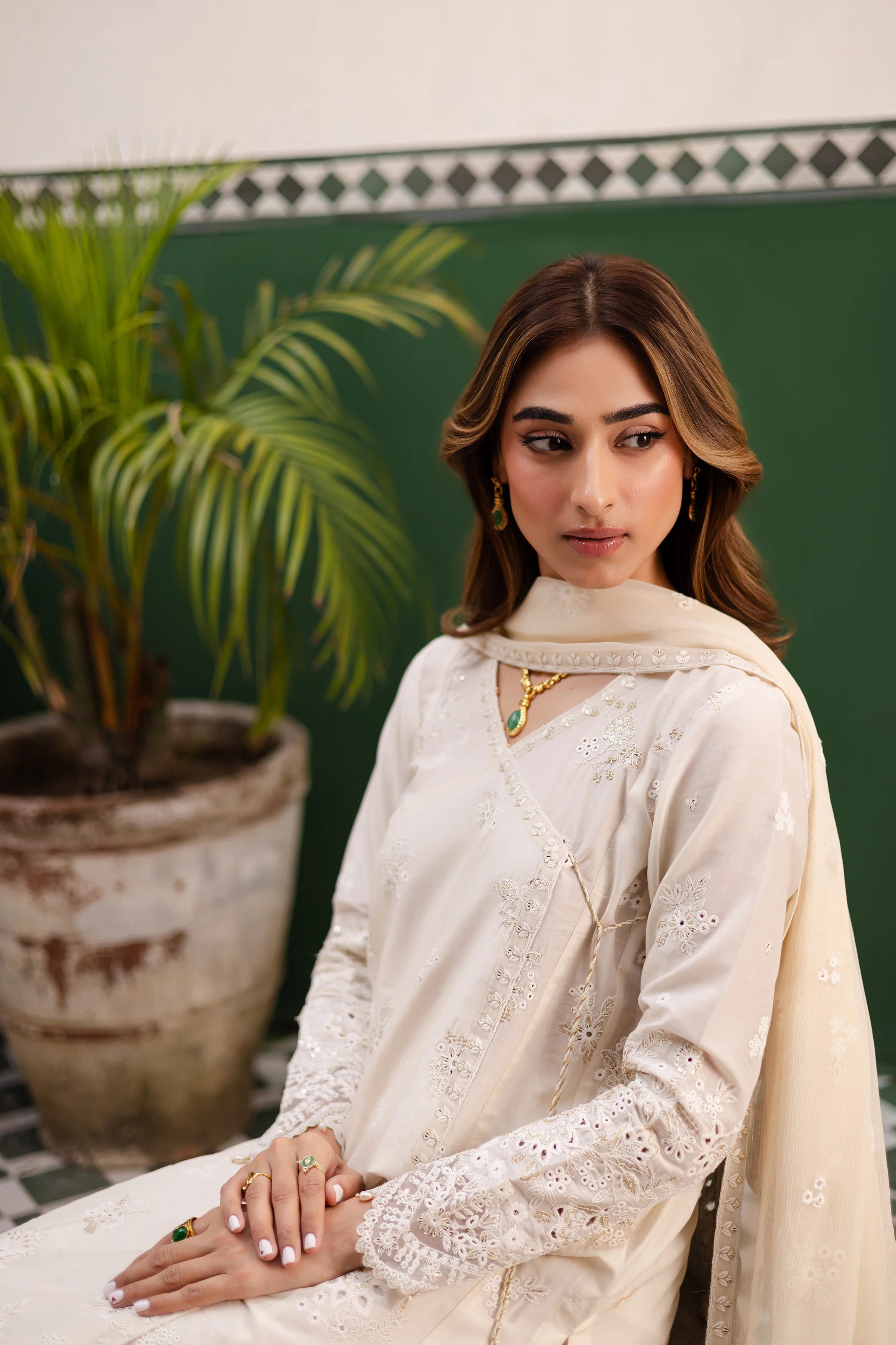 Pearl whisper 3Pc - Festive Eid Pret - Image 6
