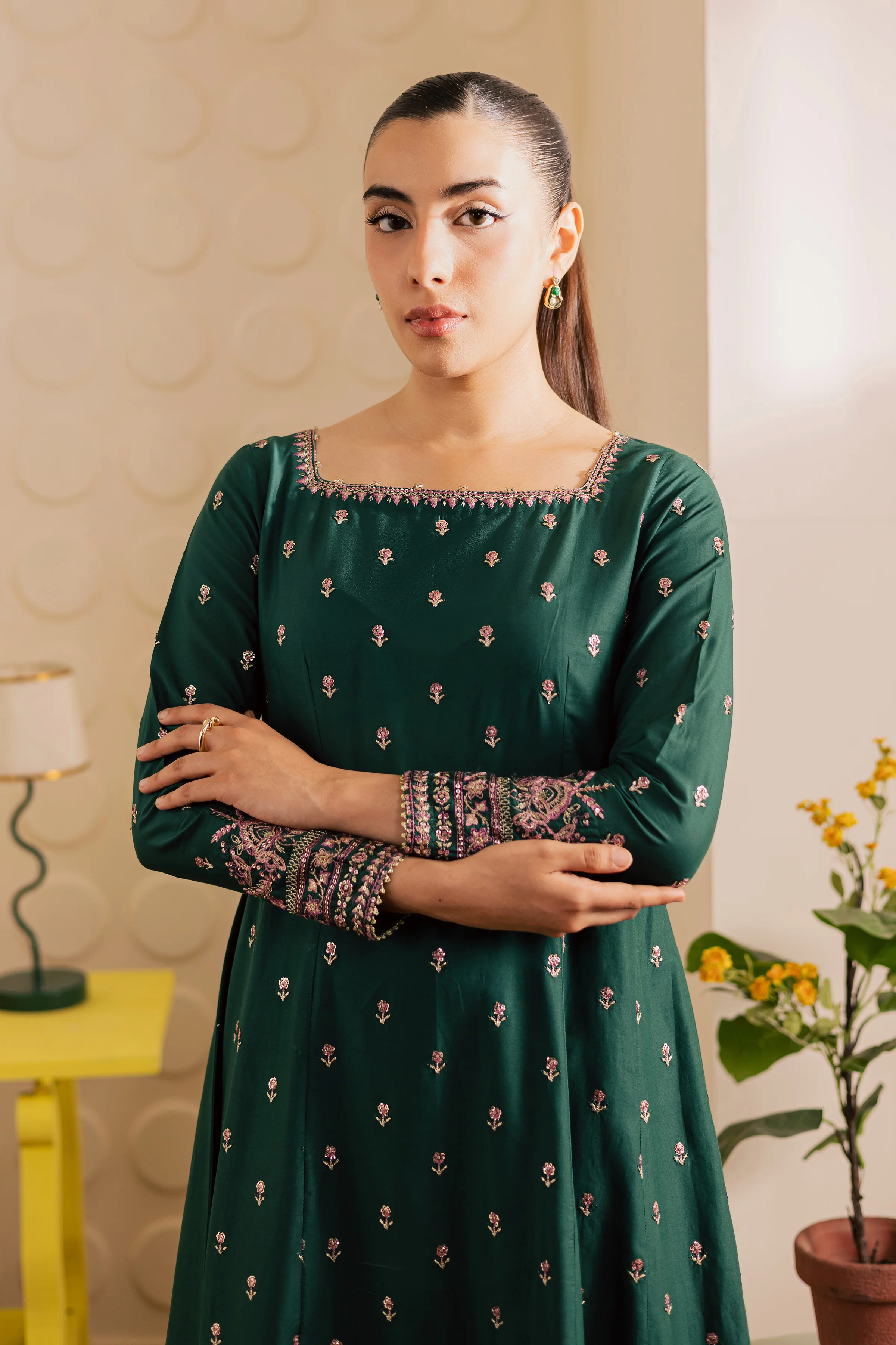 Picklepop 2Pc - Embroidered Lawn Pret - Image 2