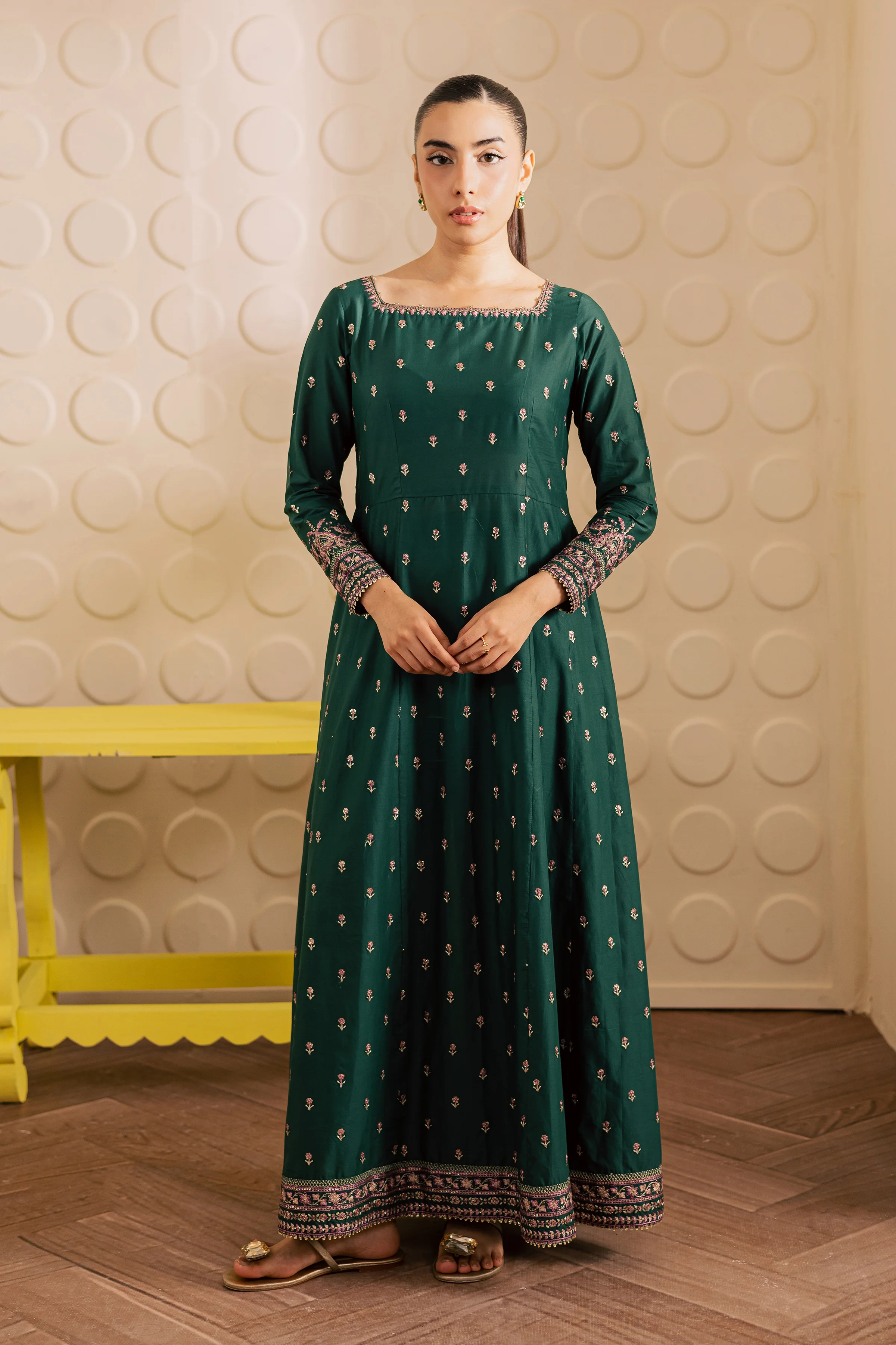 Picklepop 2Pc - Embroidered Lawn Pret - Image 5