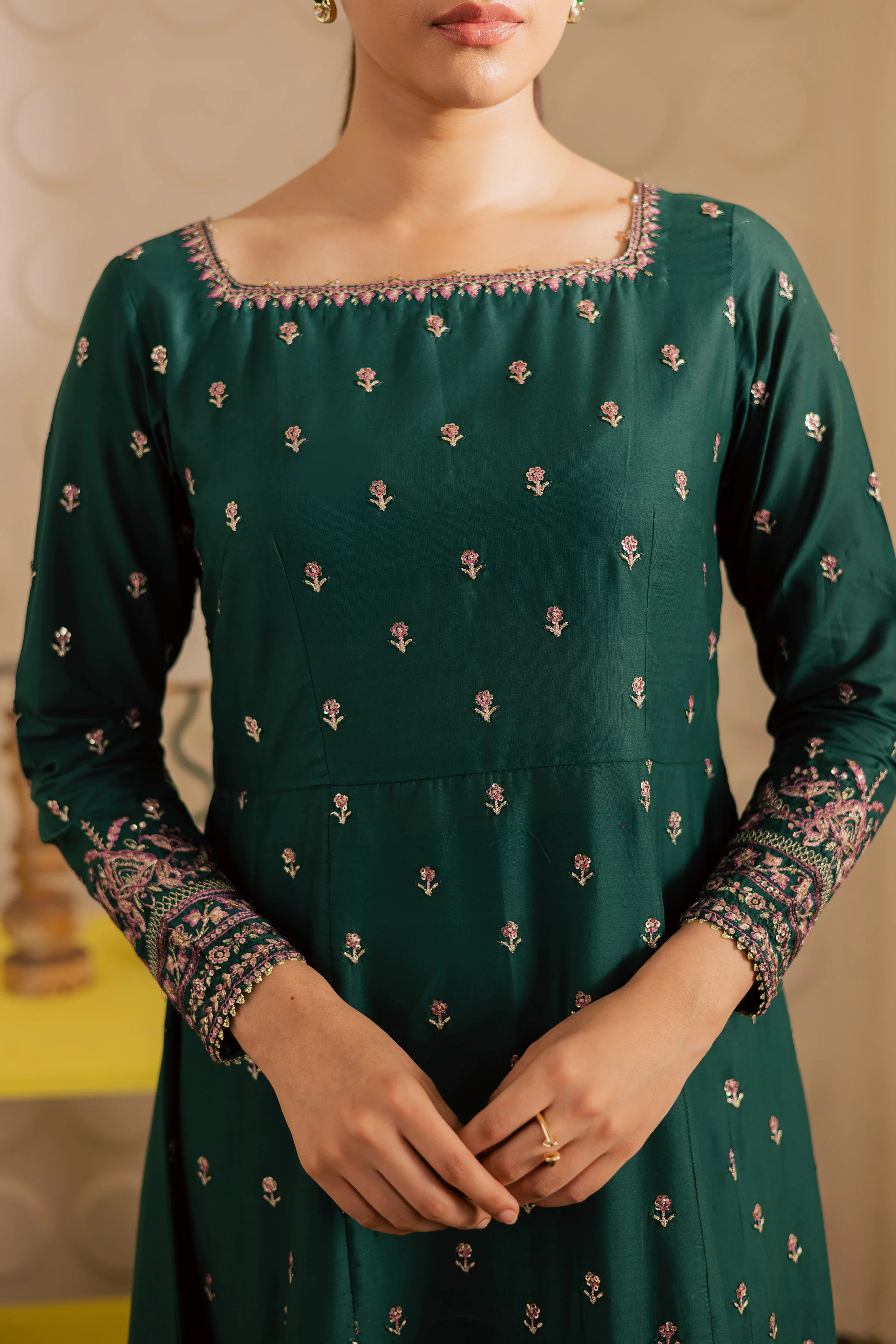 Picklepop 2Pc - Embroidered Lawn Pret - Image 7