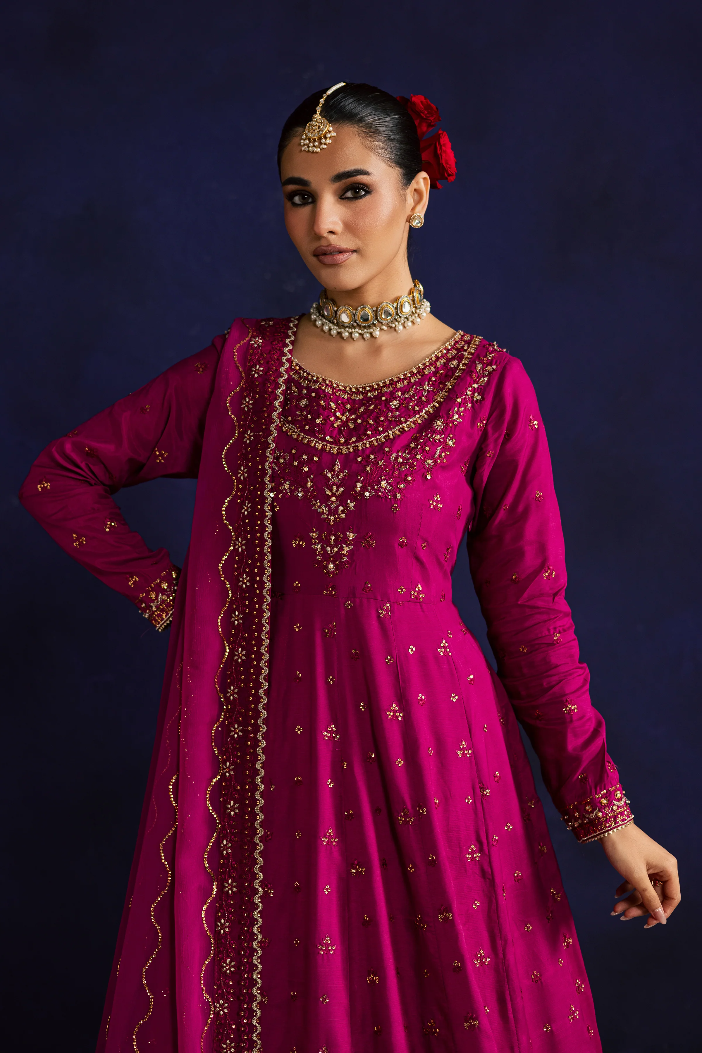 Pink Mariella 3Pc - Wedding Formal Dress - Image 2