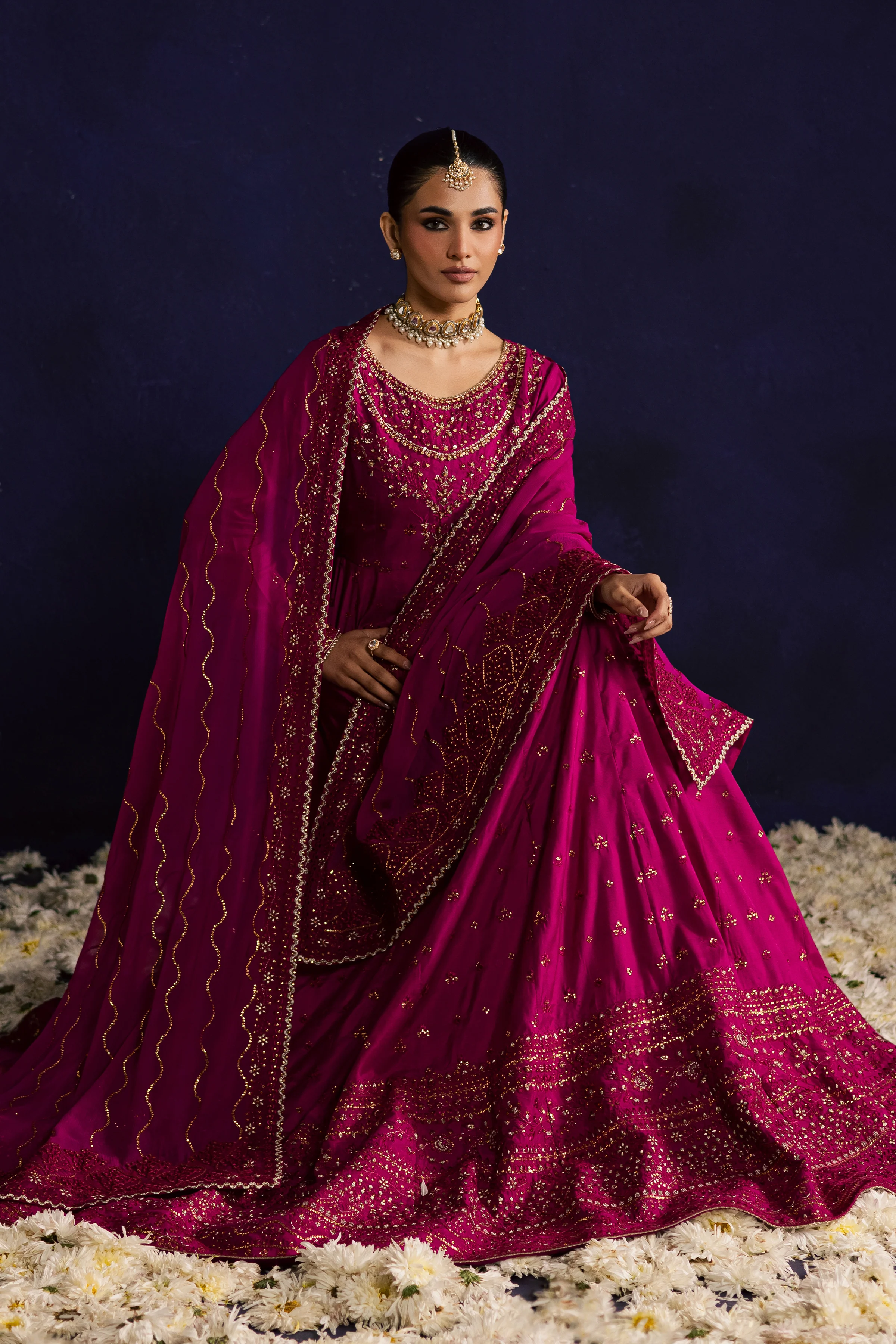 Pink Mariella 3Pc - Wedding Formal Dress - Image 3