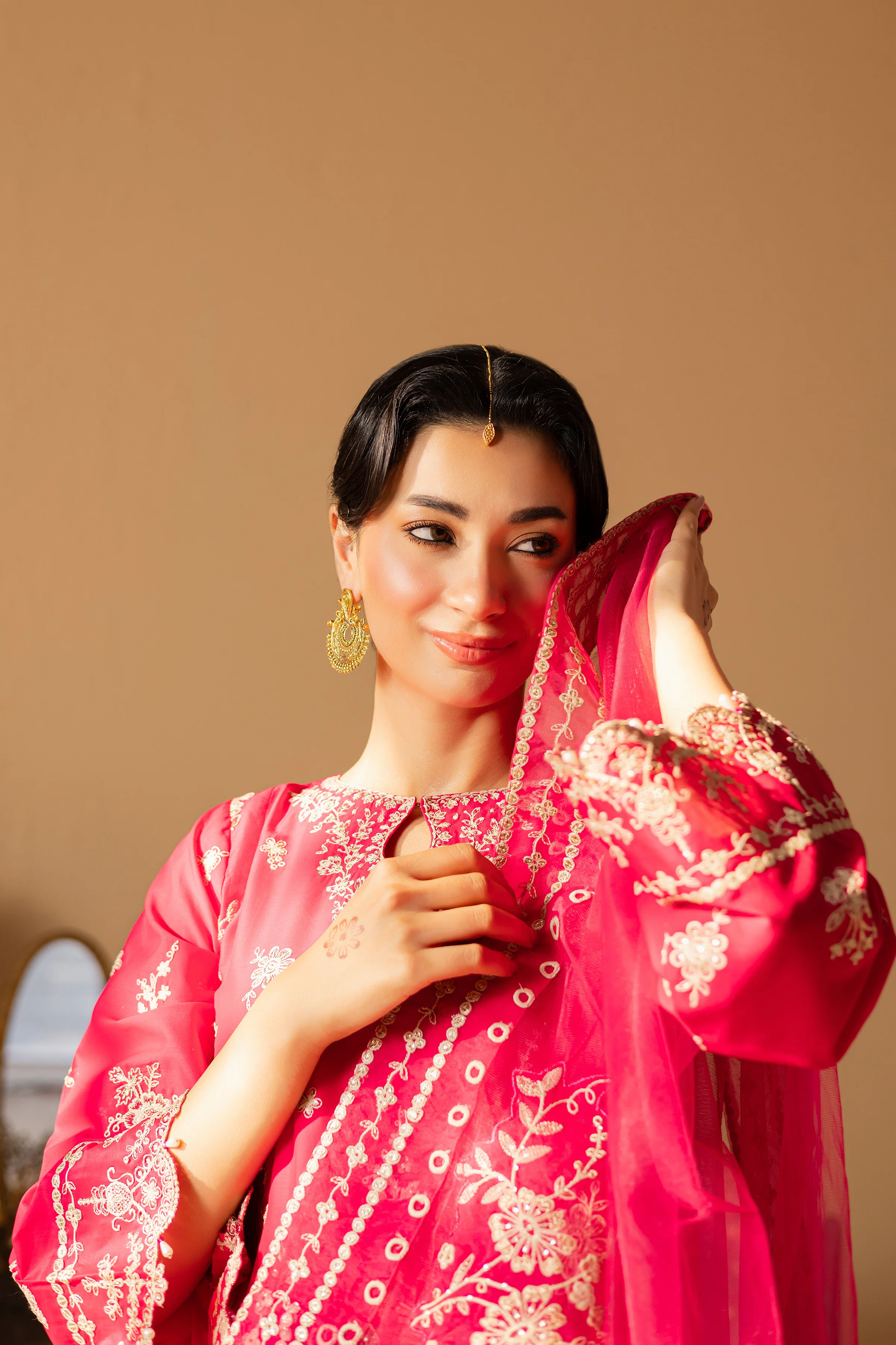 Pink Pearl 3Pc - Festive Eid Pret - Image 6