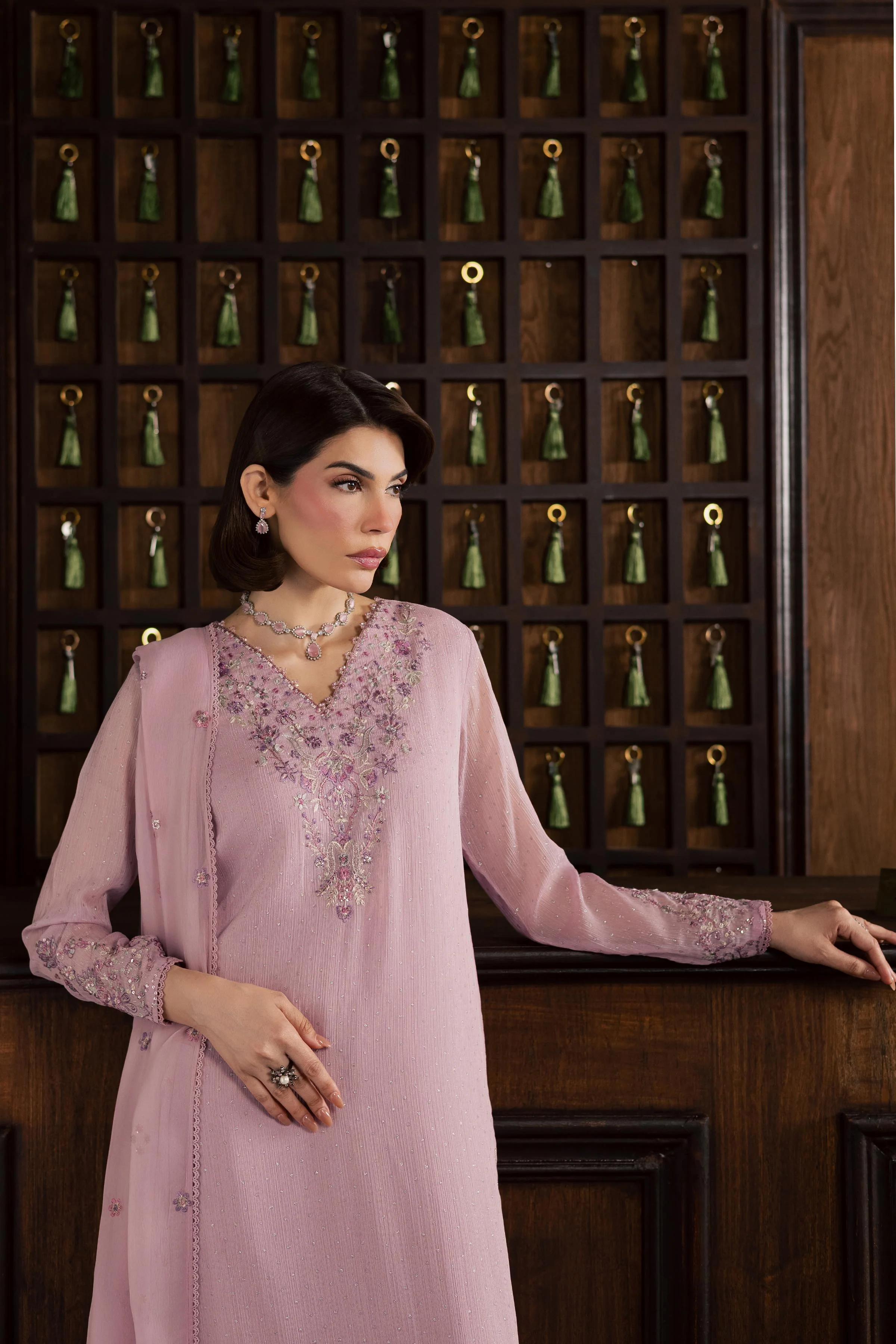 Pink Zimal 3Pc - Festive Luxury Formal - Image 11