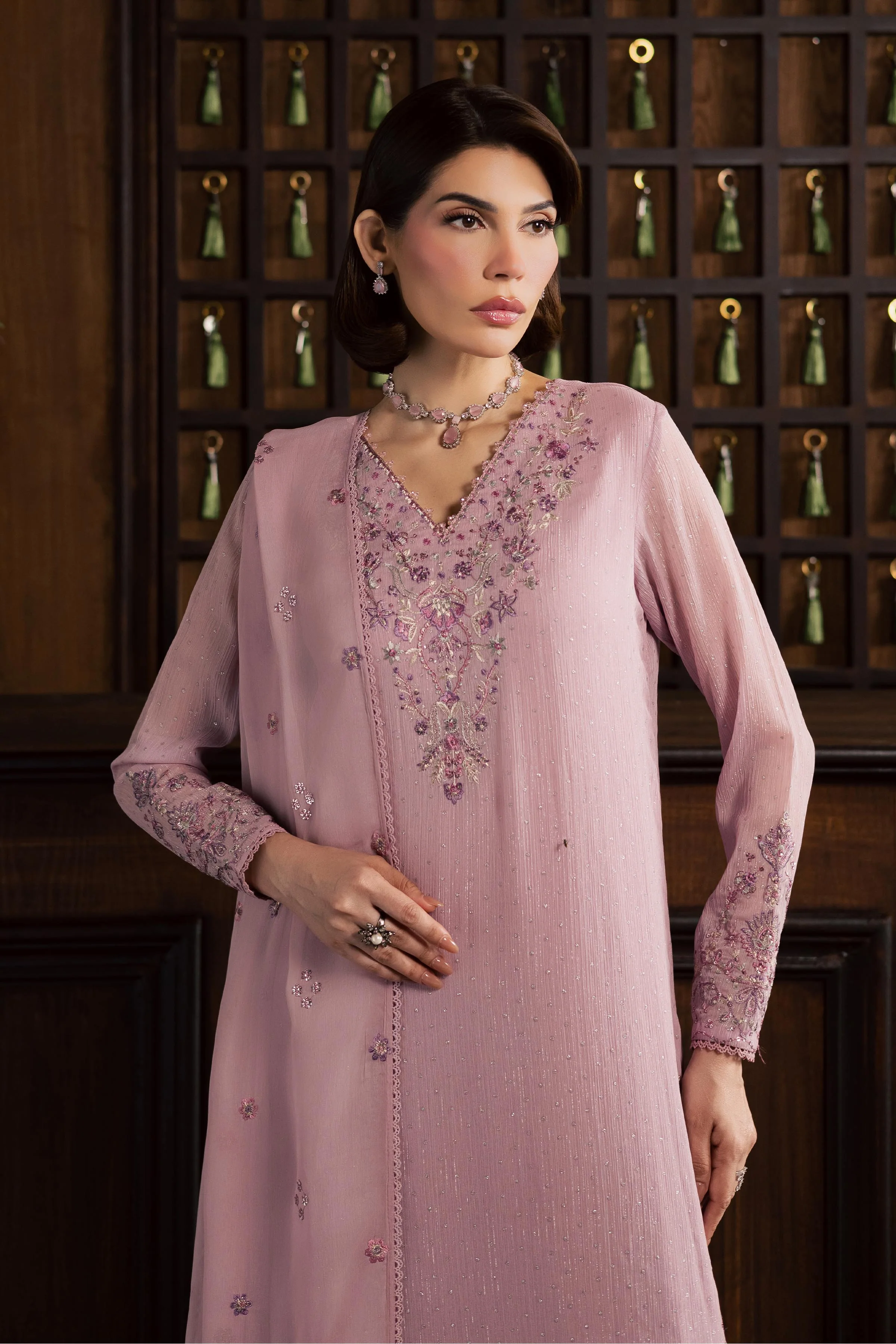 Pink Zimal 3Pc - Festive Luxury Formal - Image 2