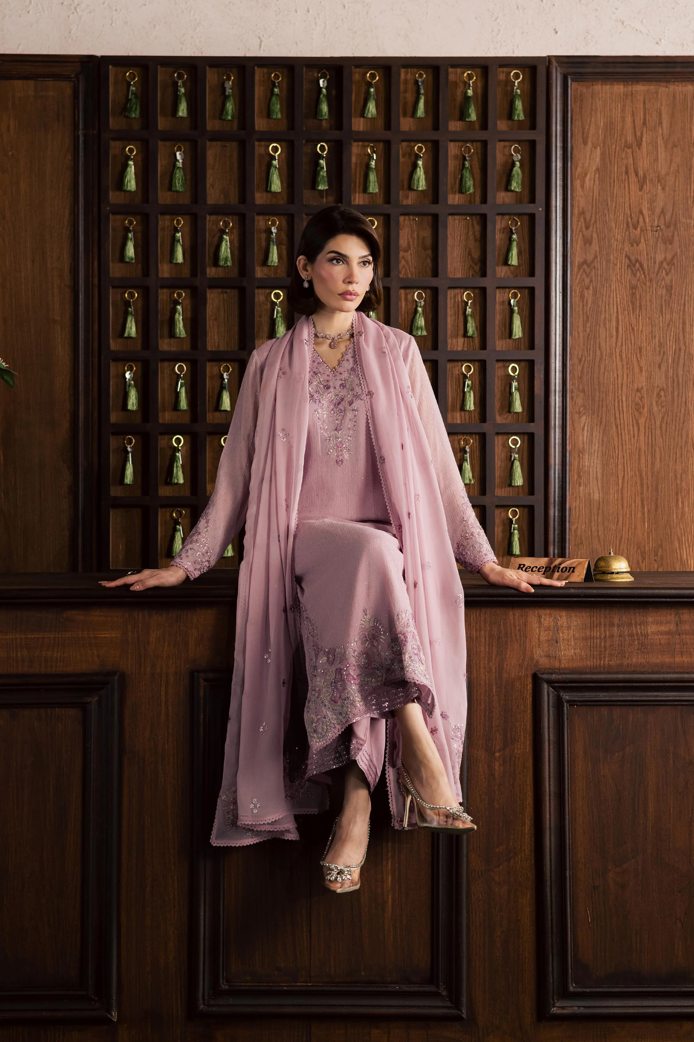 Pink Zimal 3Pc - Festive Luxury Formal - Image 6