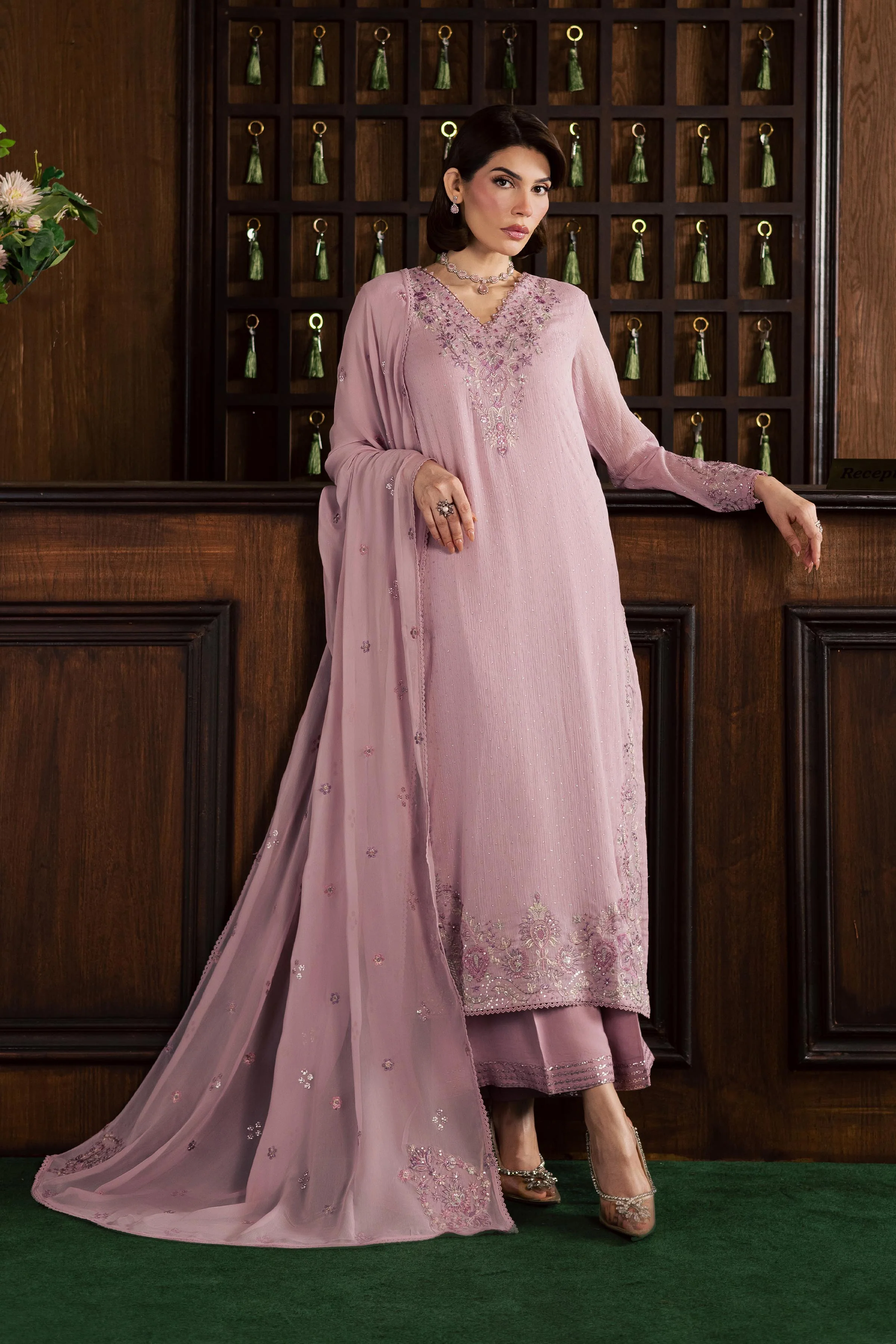 Pink Zimal 3Pc - Festive Luxury Formal - Image 7