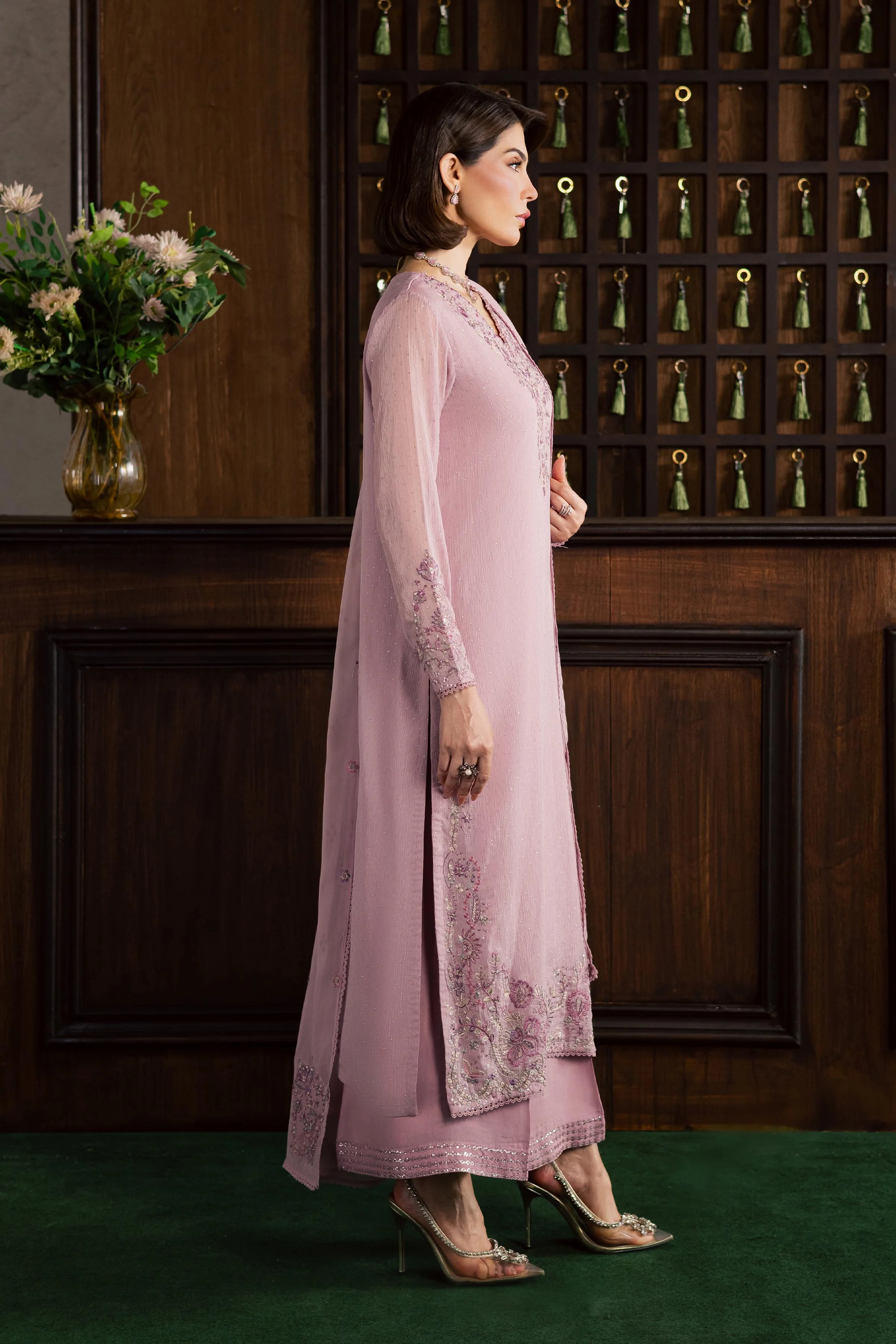 Pink Zimal 3Pc - Festive Luxury Formal - Image 8