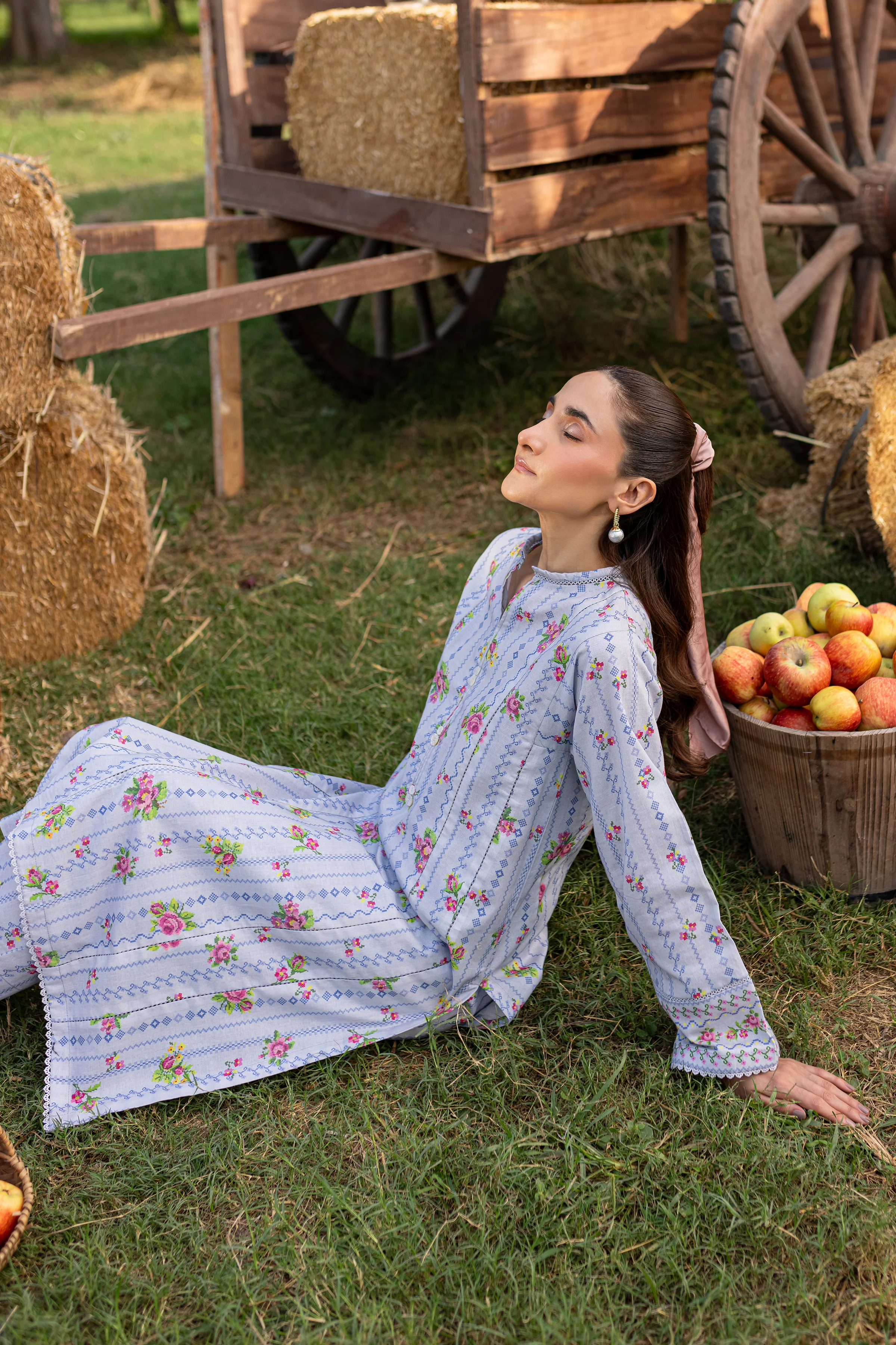 Pinokio 2Pc - Printed Khaddar Dress - Image 6
